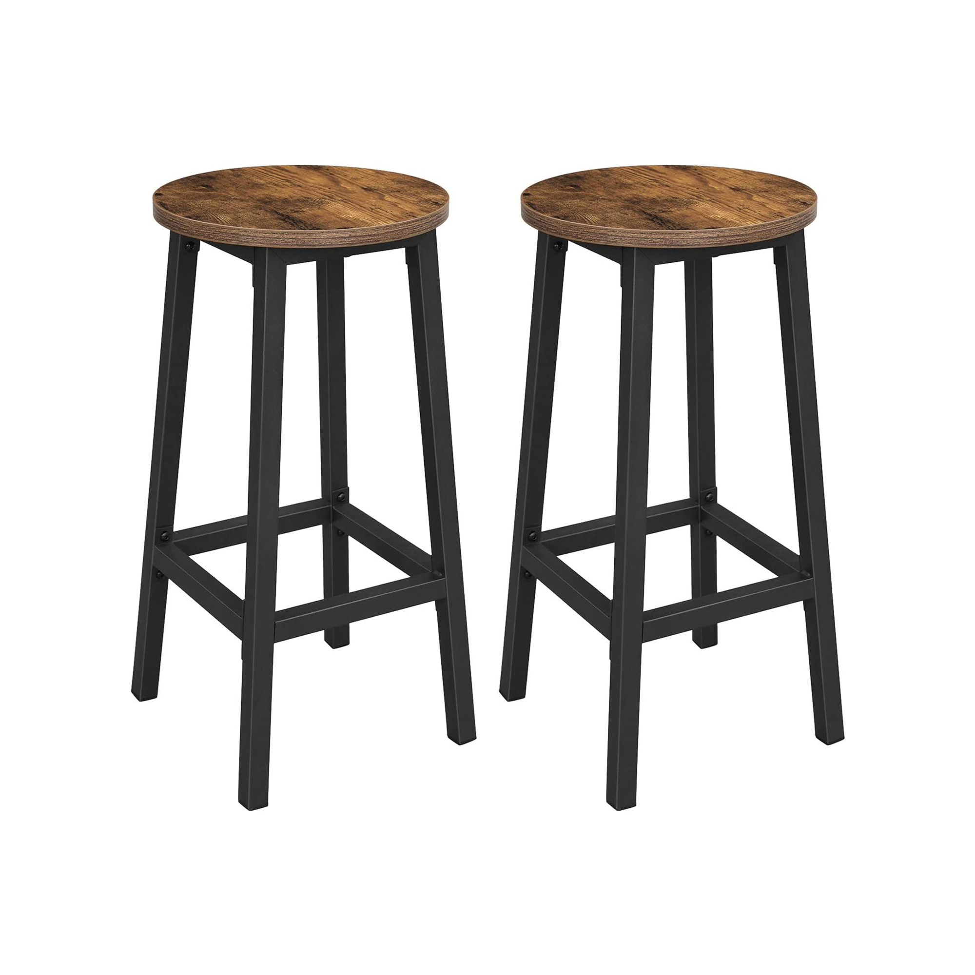 Steel Frame Bar Stools - Indigo Home