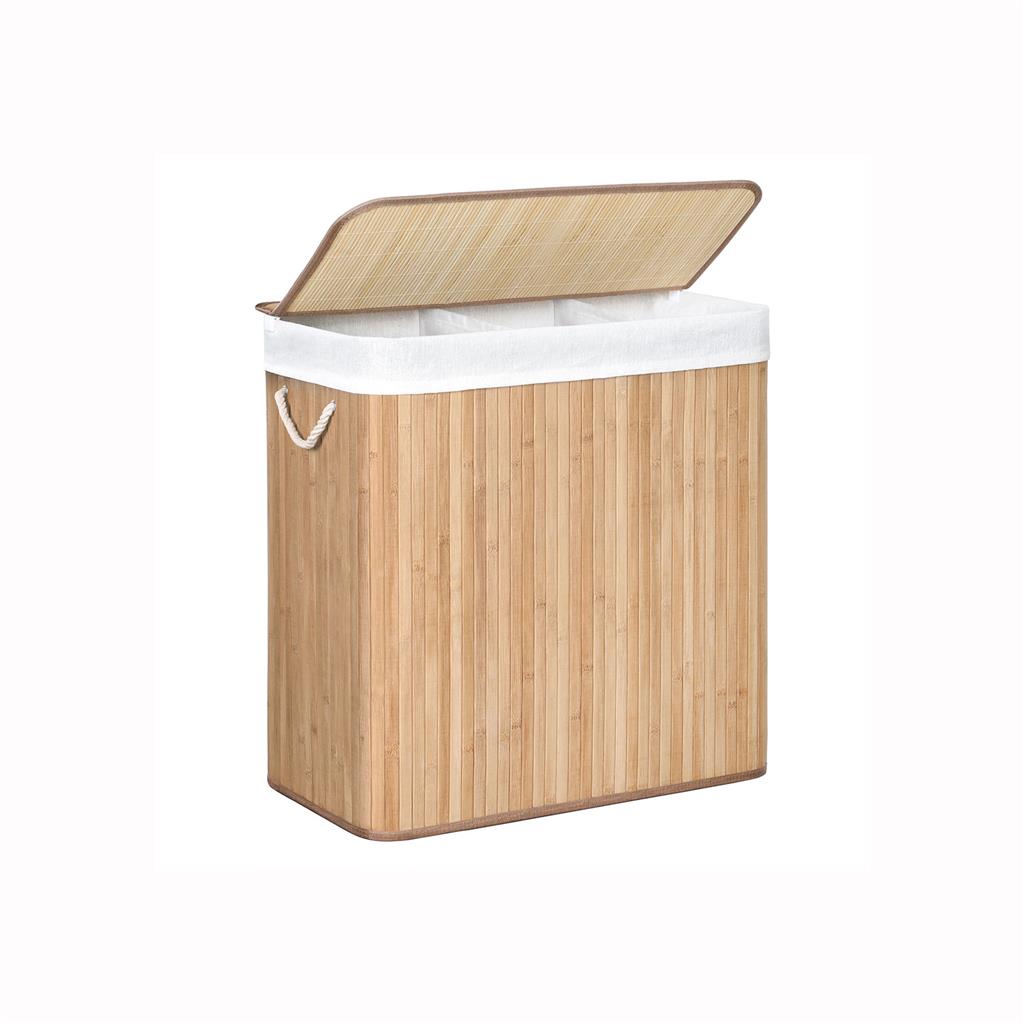 3 Sections Laundry Hamper - Indigo Home