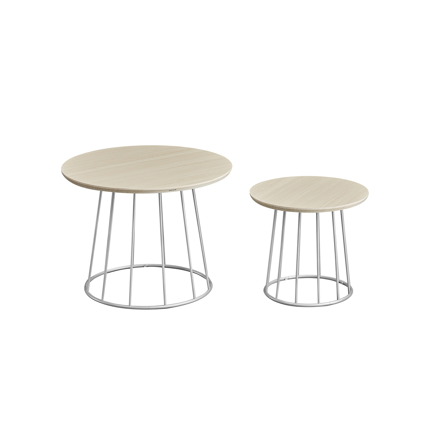 Coffee Table - LUMON Round Table - Beige - Indigo Home
