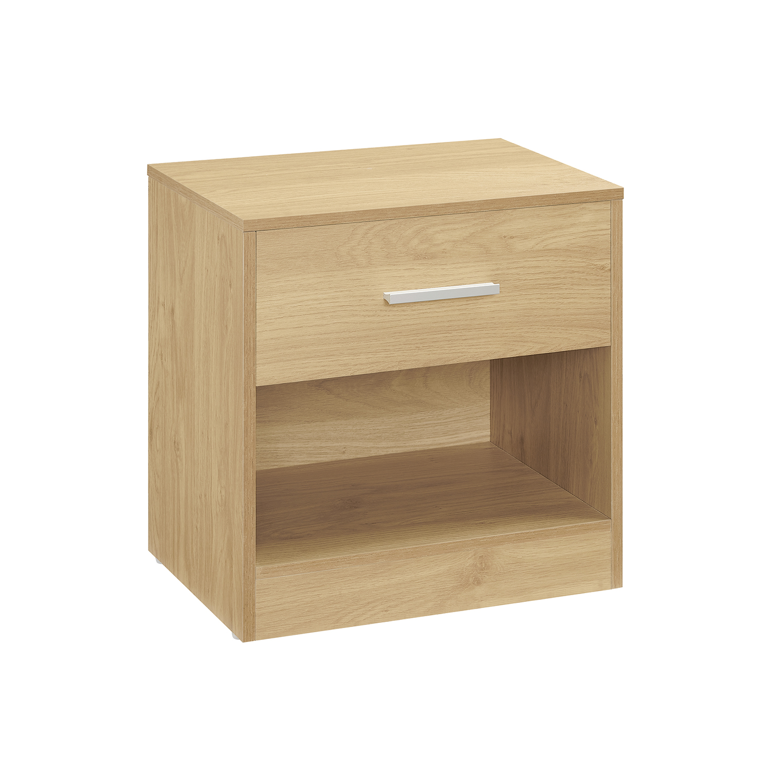 Bedside Table - ISLIN Nightstand Straw Yellow 39cm - Indigo Home