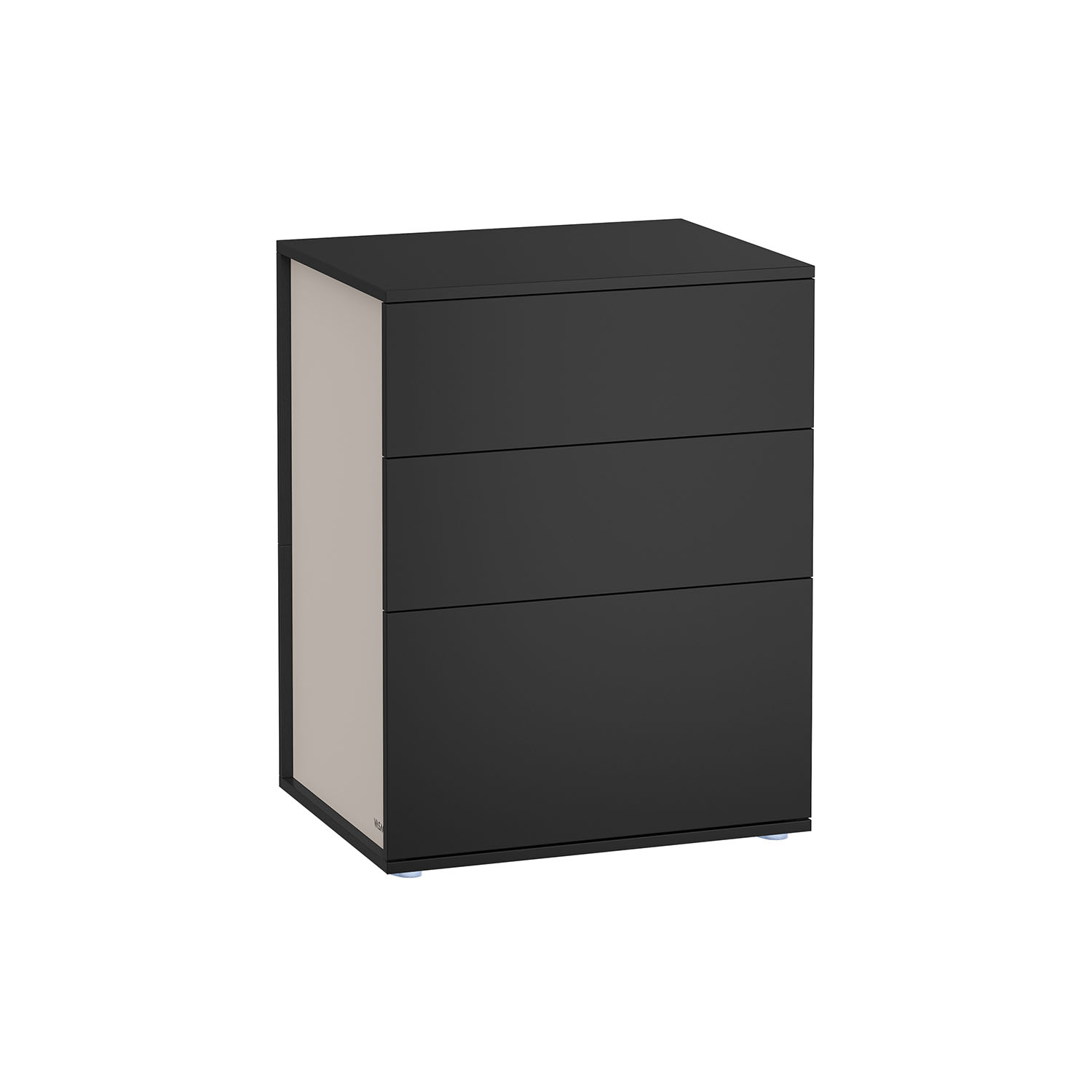 Bedside Table - VERRO Toolless Table - Black - Indigo Home