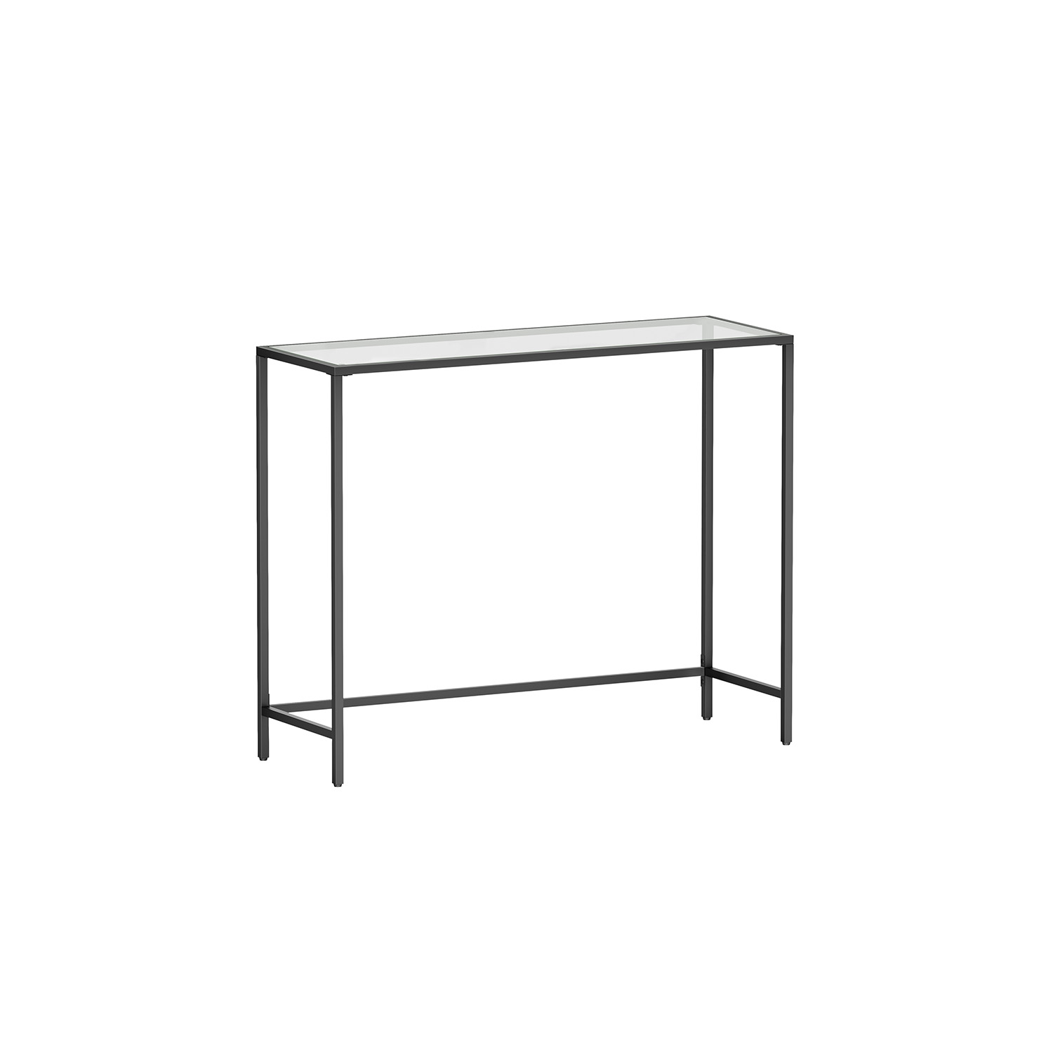 Console Table - VIVVAS Adjustable Leg Console Table - Black - Indigo Home