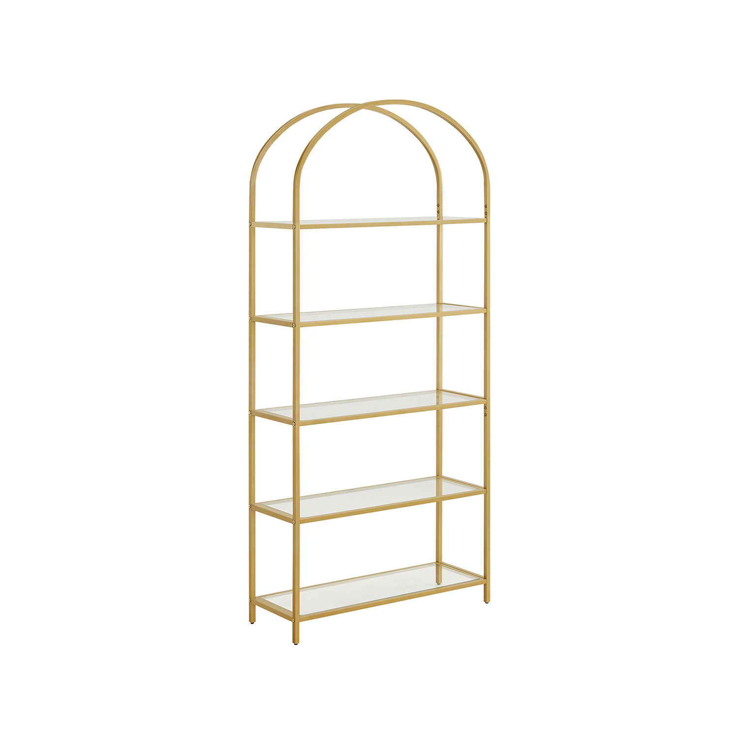 Ladder Golden Shelving Unit - Indigo Home