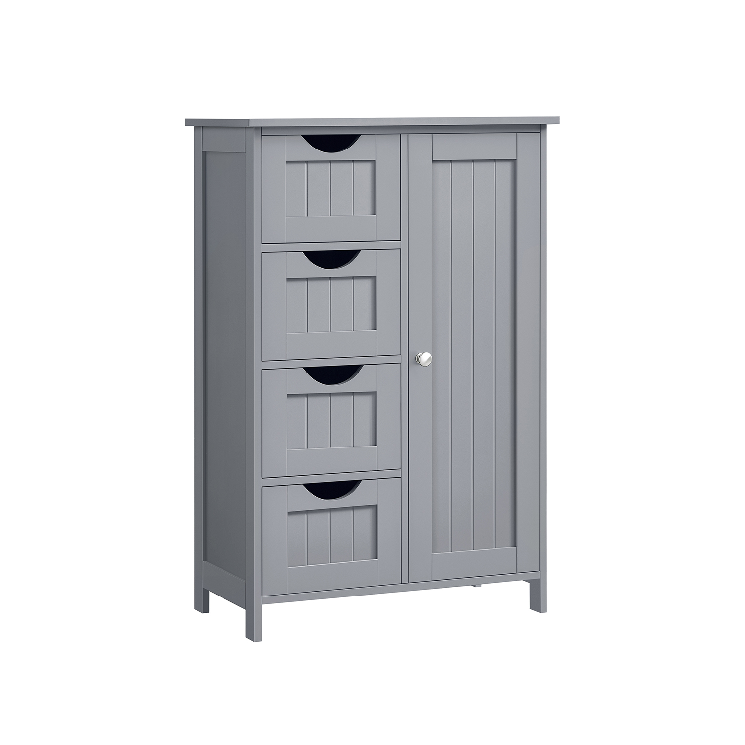 Bathroom Floor Storage Cabinet with 4 Drawers - Indigo Home