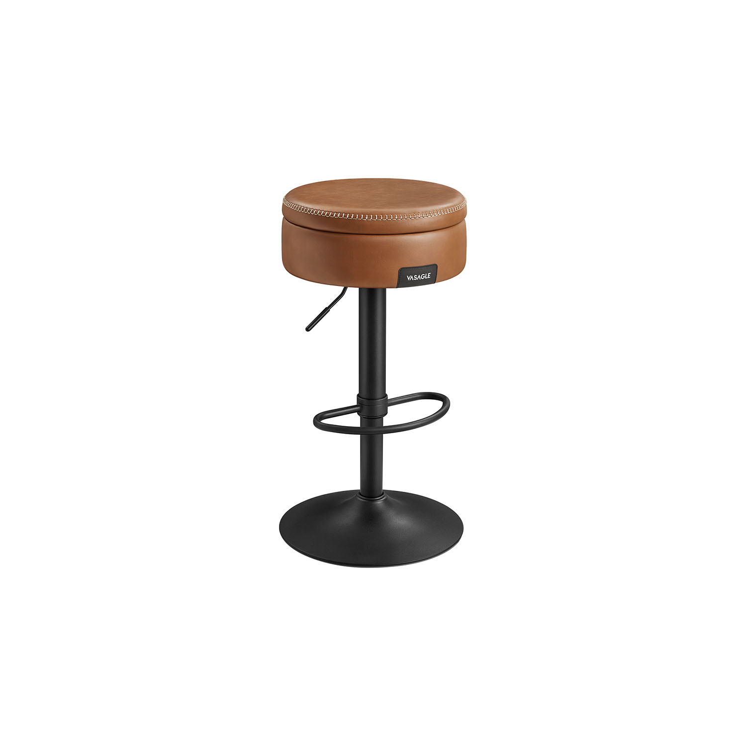 Bar Stool - AVORIA EKHO Collection Spin Swivel Caramel Brown - Indigo Home