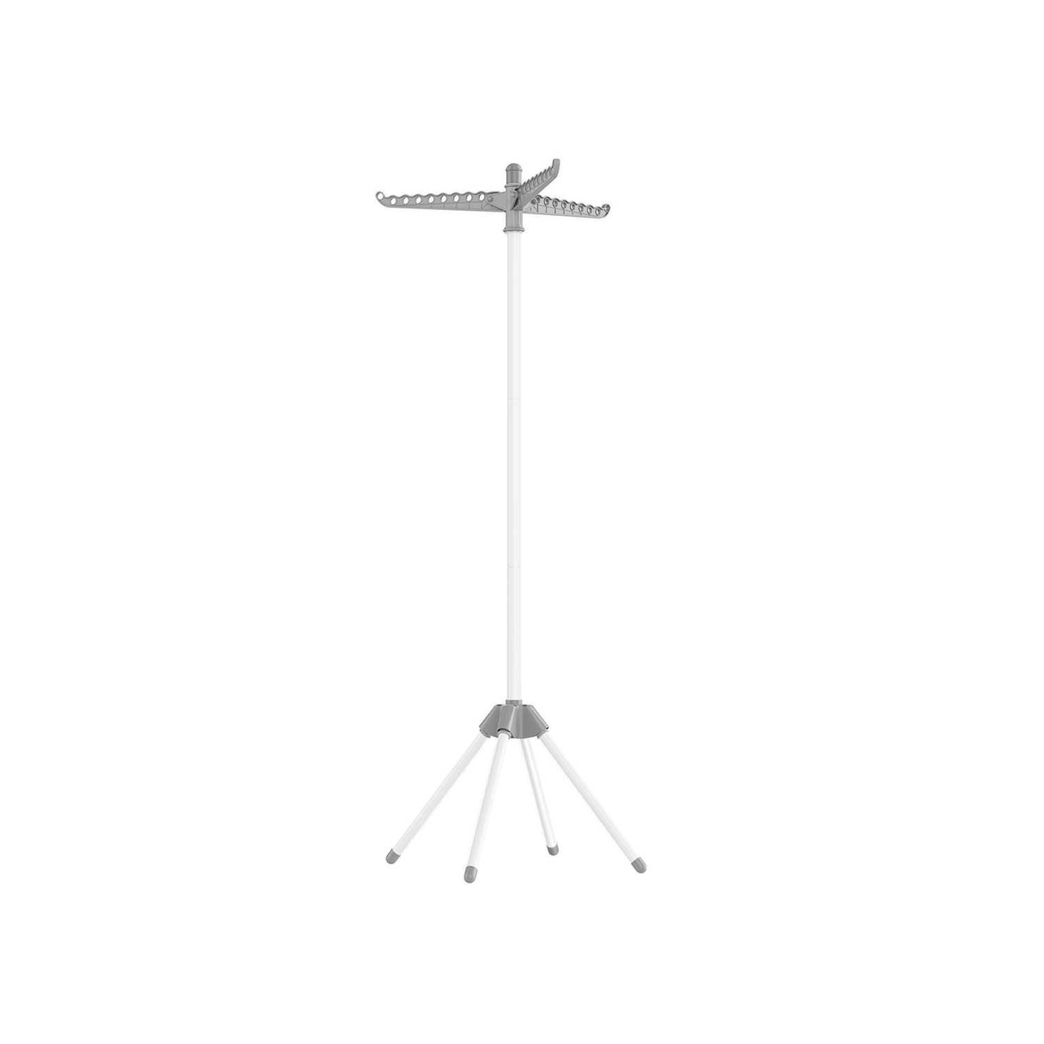 Clothes Airer Grey and White - Indigo Home