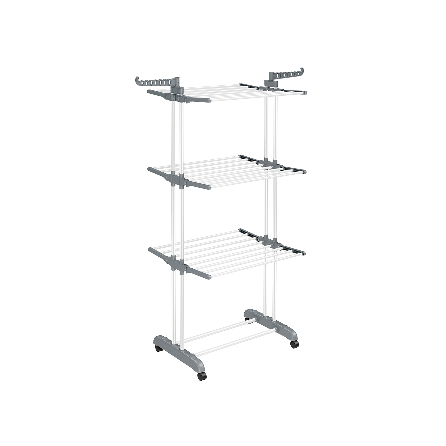 4-Tier Clothes Airer White - Indigo Home