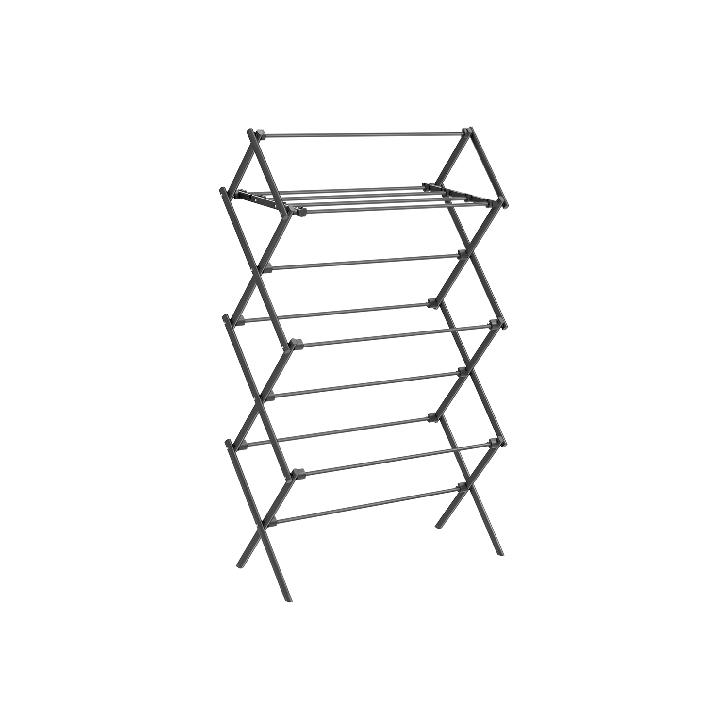 Foldable Clothes Airer with Steel Frame - Indigo Home