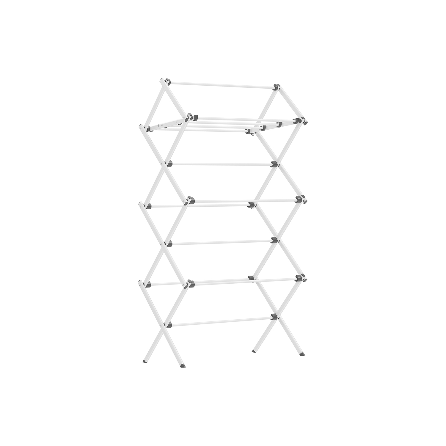 Foldable Clothes Airer with Steel Frame - Indigo Home