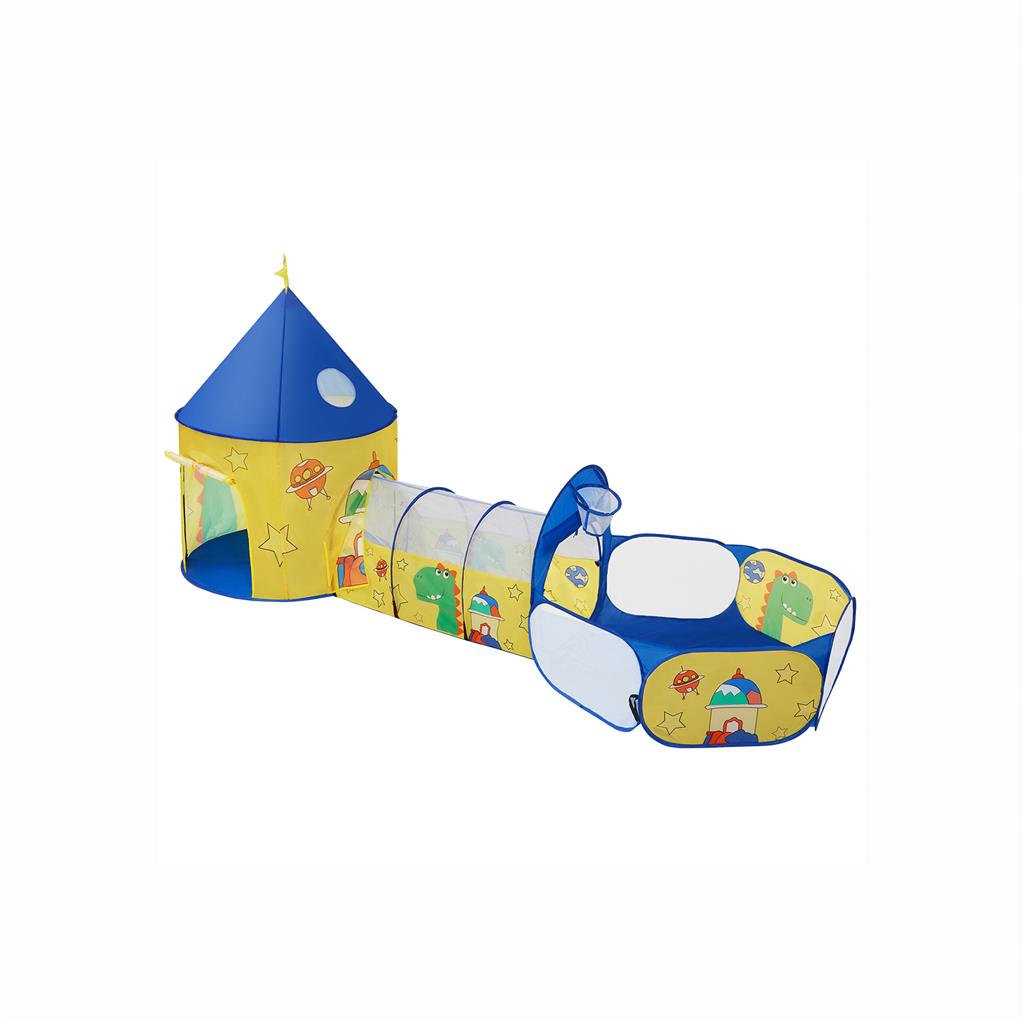 3-in-1 Kids Play Tent - Indigo Home