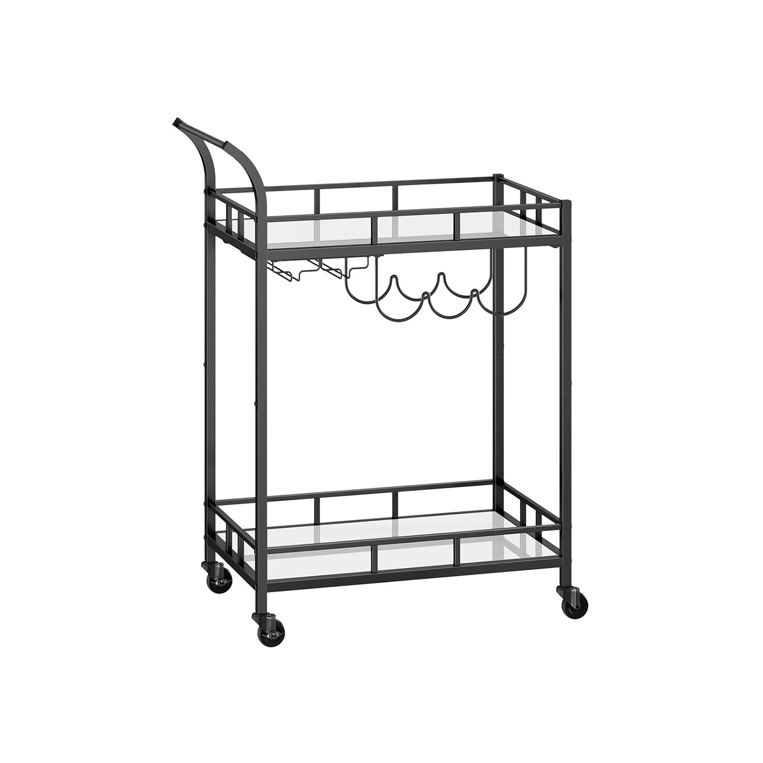 Drinks Trolley Ink Black - Indigo Home