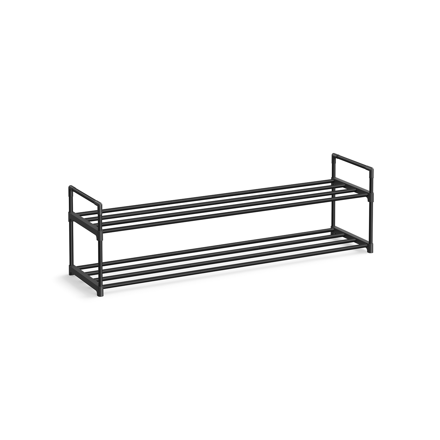 2-Tier Metal Shoe Rack 30 x 116 x 34 cm - Indigo Home