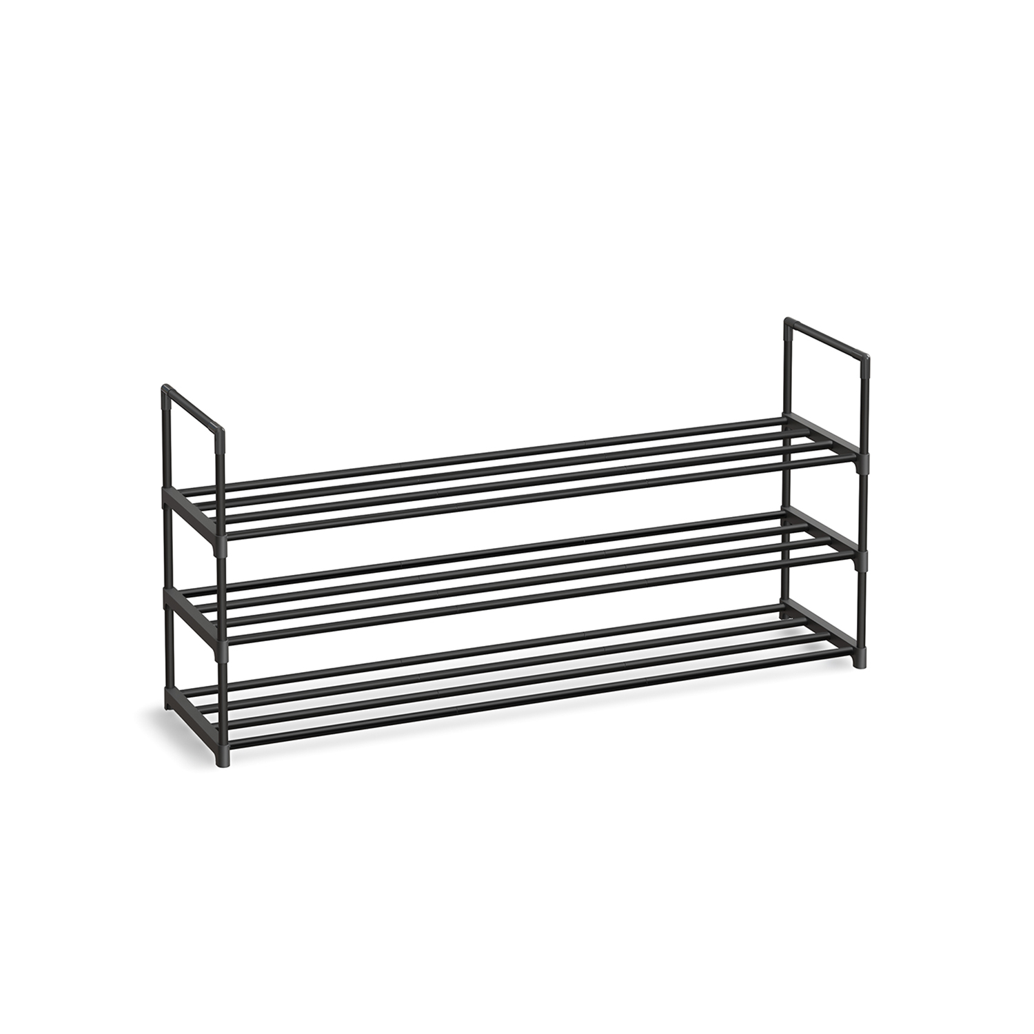 3-Tier Metal Shoe Rack 30 x 116 x 55 cm - Indigo Home