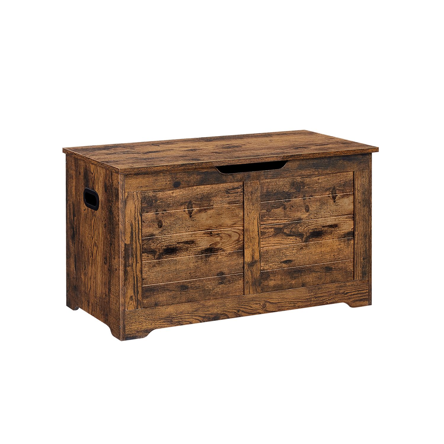 Storage Bench Rustic Brown 40 x 80 x 46 cm - Indigo Home