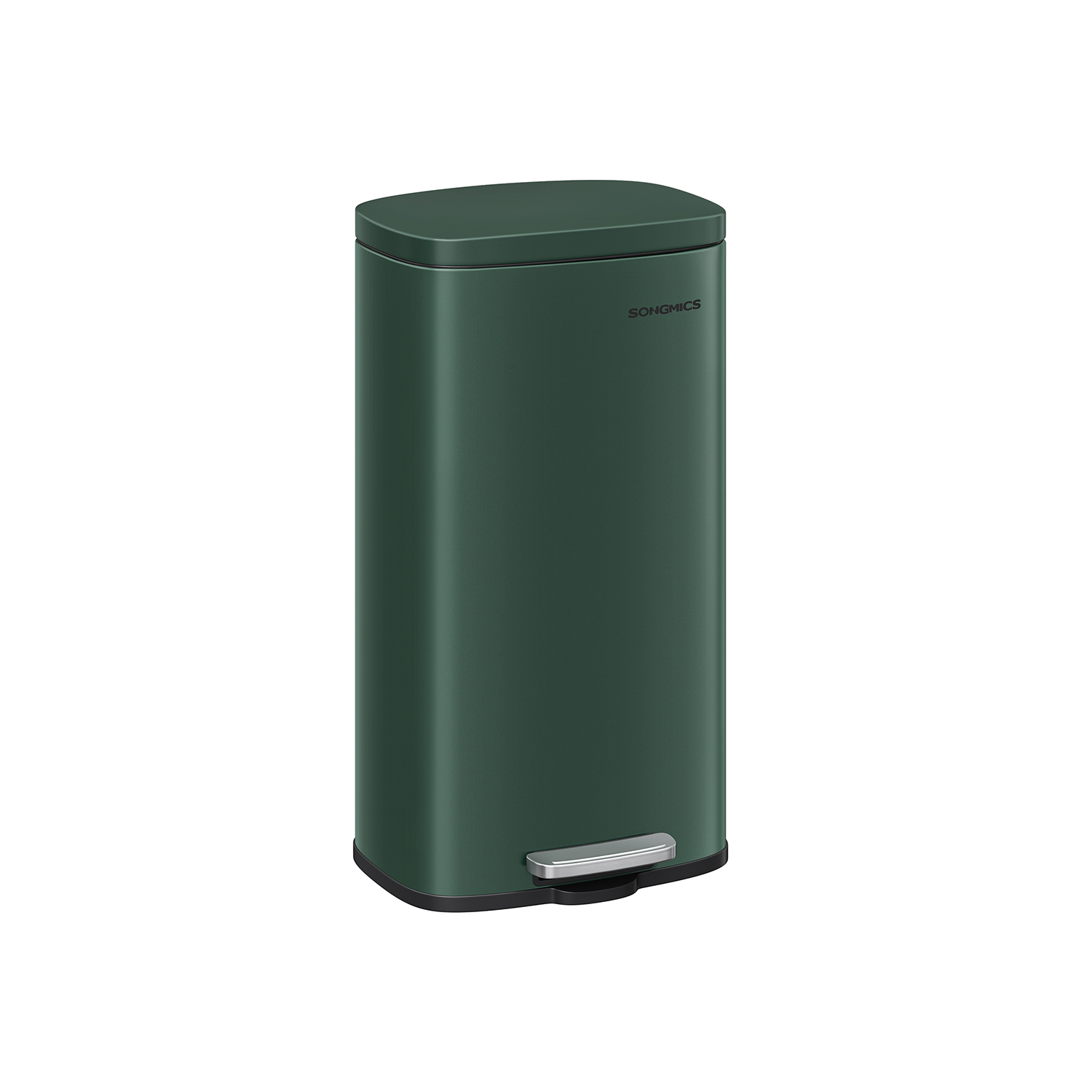 Kitchen Bin - SOLNA 30L Soft-Close Retro Bin - Green - Indigo Home