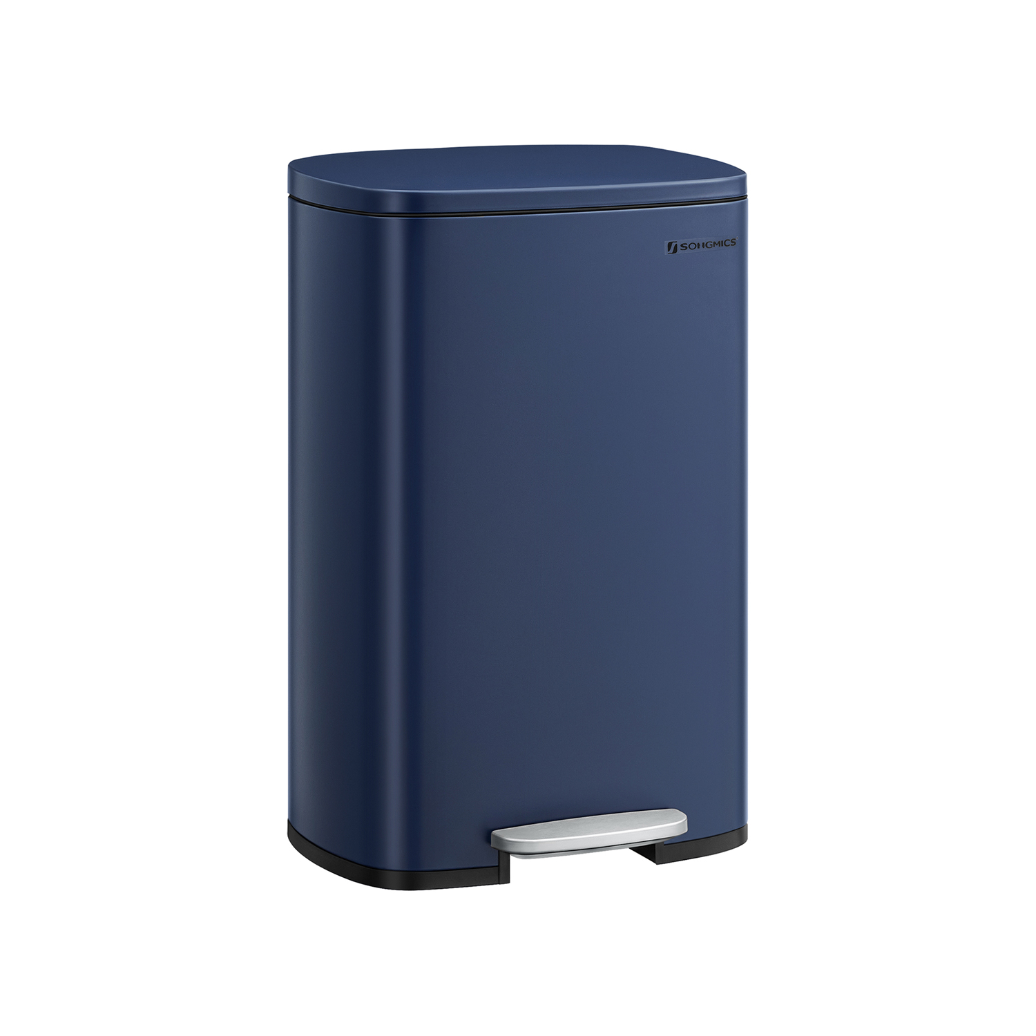 Kitchen Pedal Bin 50L Charcoal Blue - Indigo Home