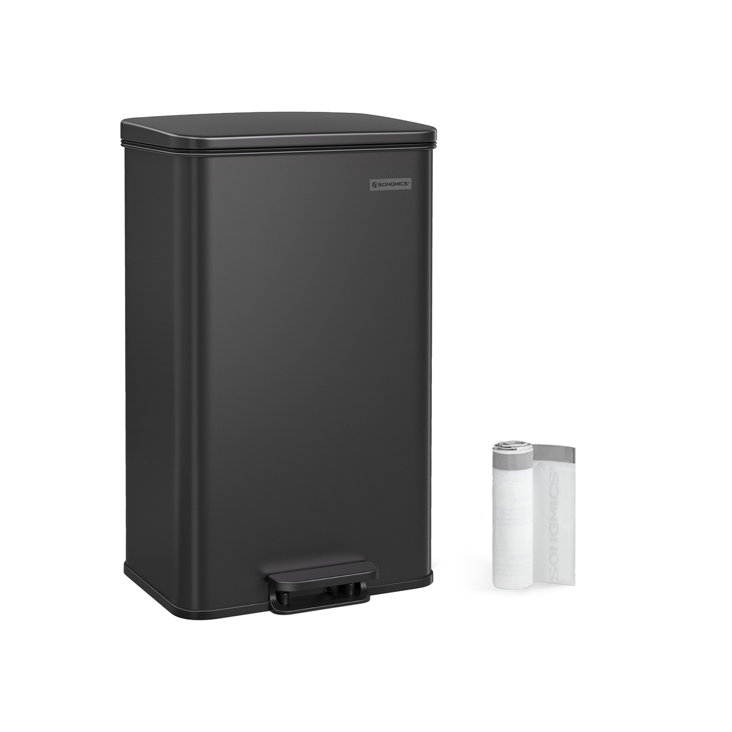 10.5 Gallon (40L) Rubbish Bin - Indigo Home