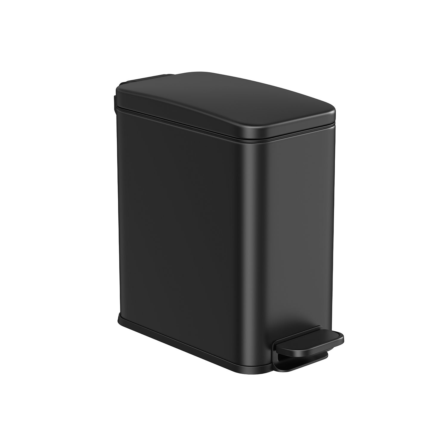 10L Small Bin with Lid - Indigo Home