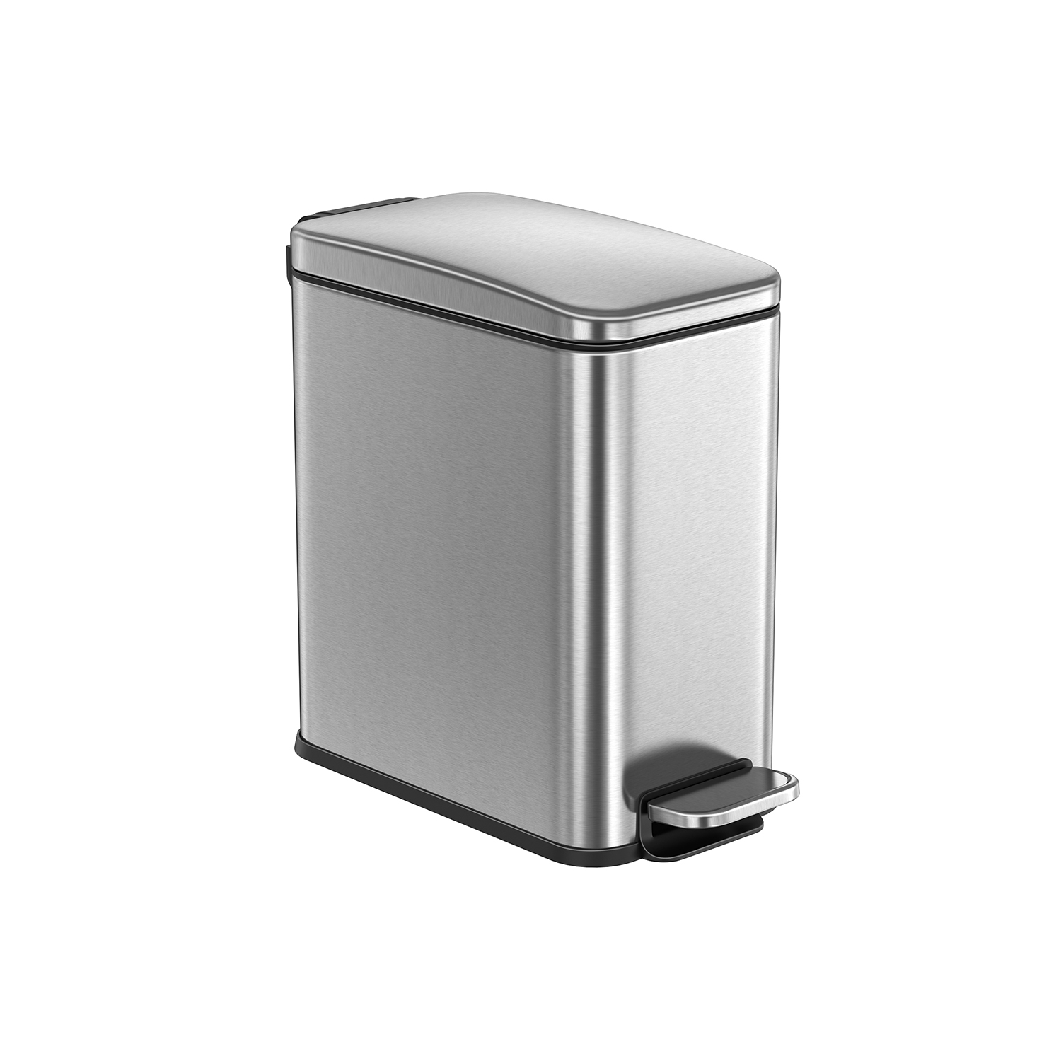 10L Small Bin with Lid - Indigo Home