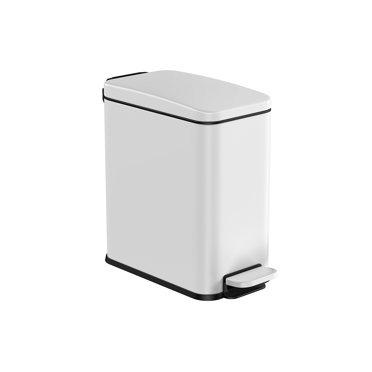 10L Small Bin with Lid - Indigo Home