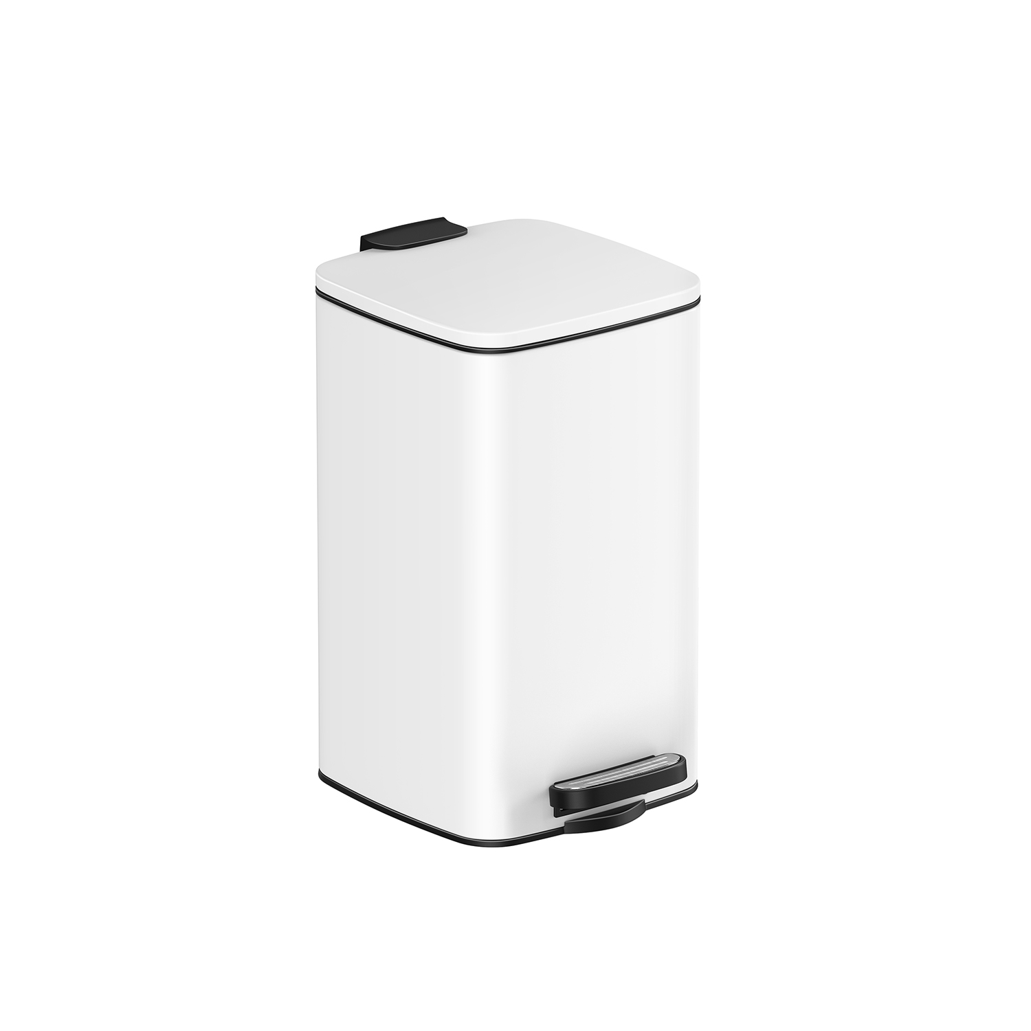 Pedal Toilet Bin for Small Spaces - Indigo Home