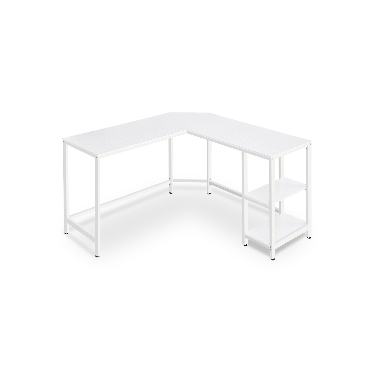 L-Shaped Corner Computer Desk - Indigo Home