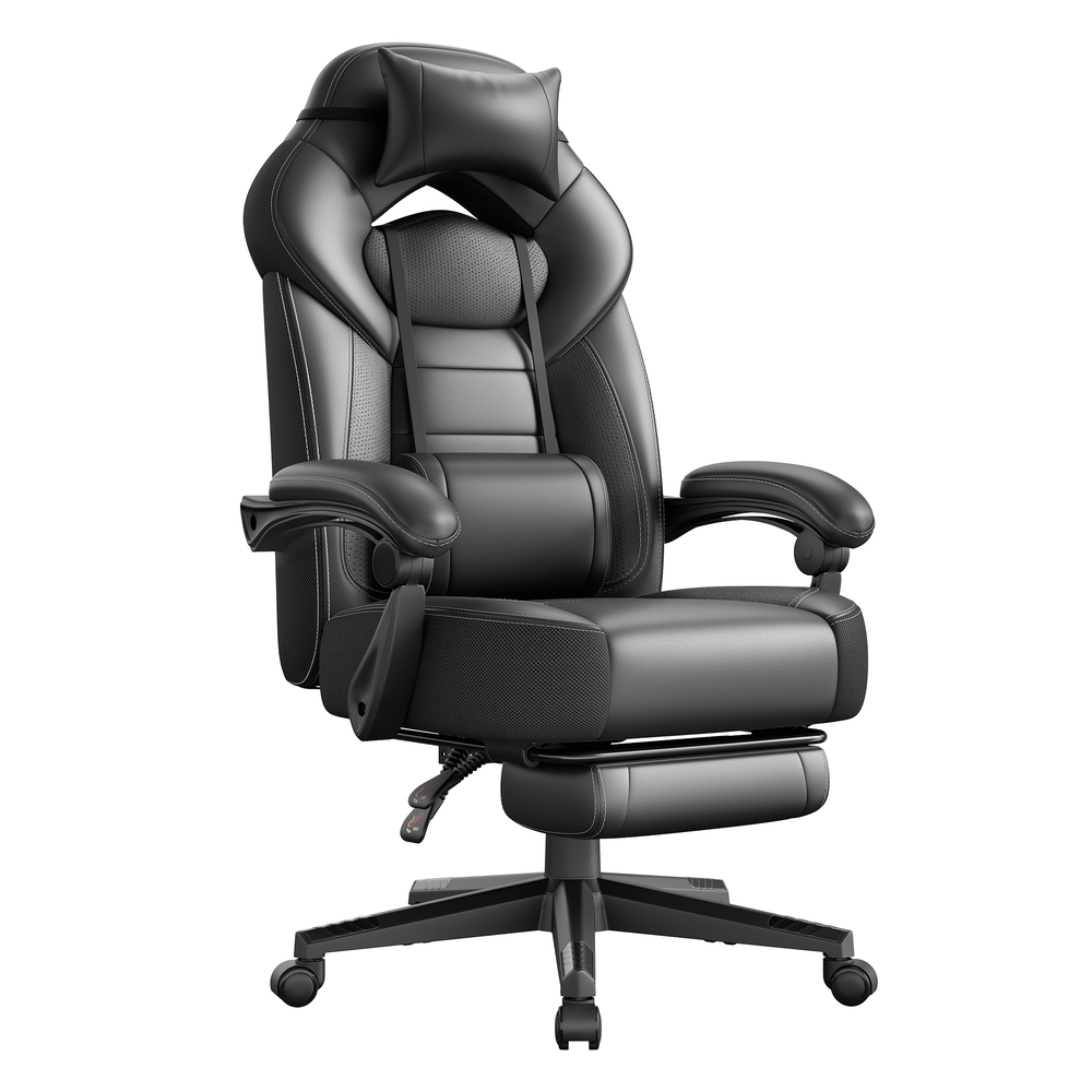 ORDOSU Ergonomic Office Racing Chair - Black - Indigo Home