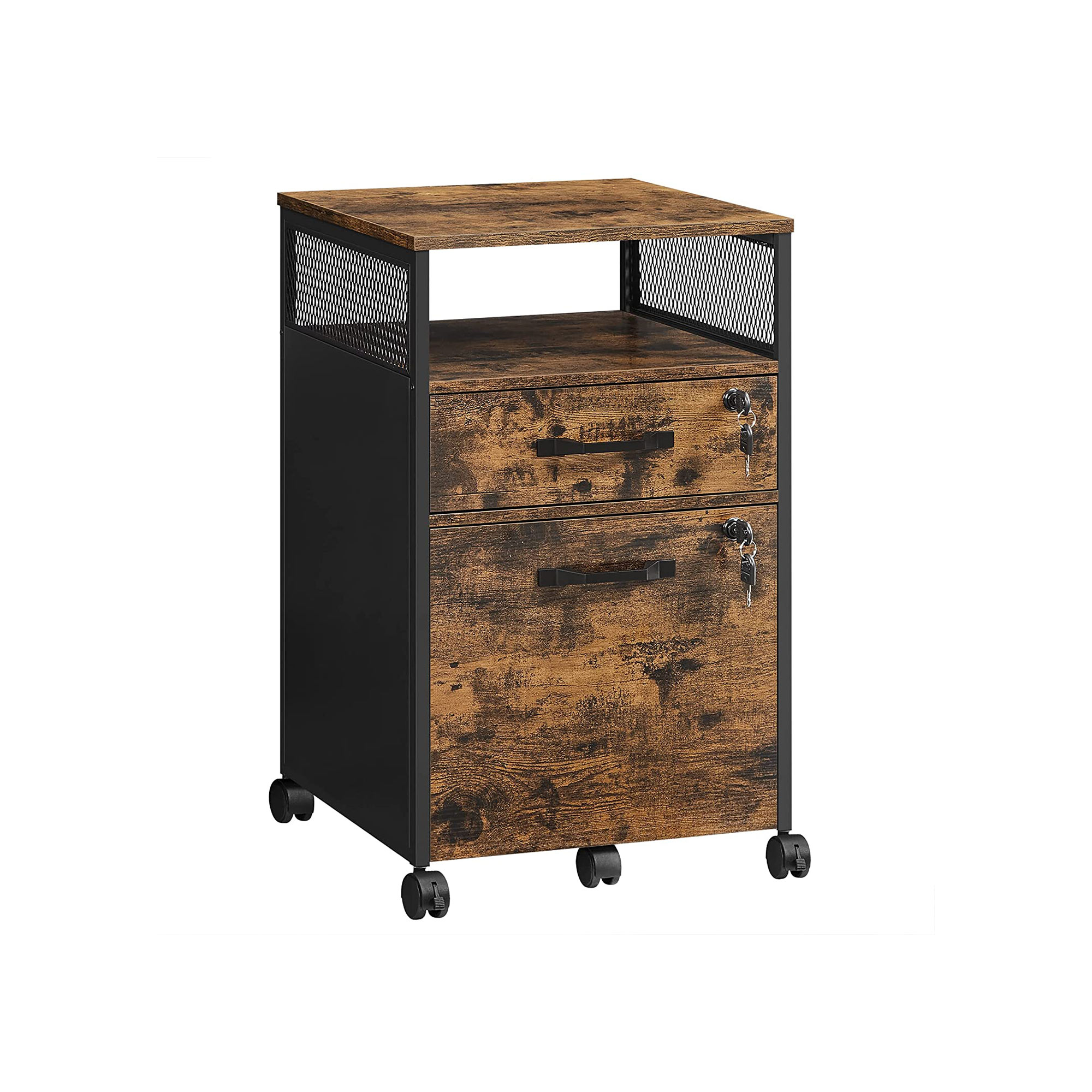Filing Cabinet with 2 Drawers - Indigo Home