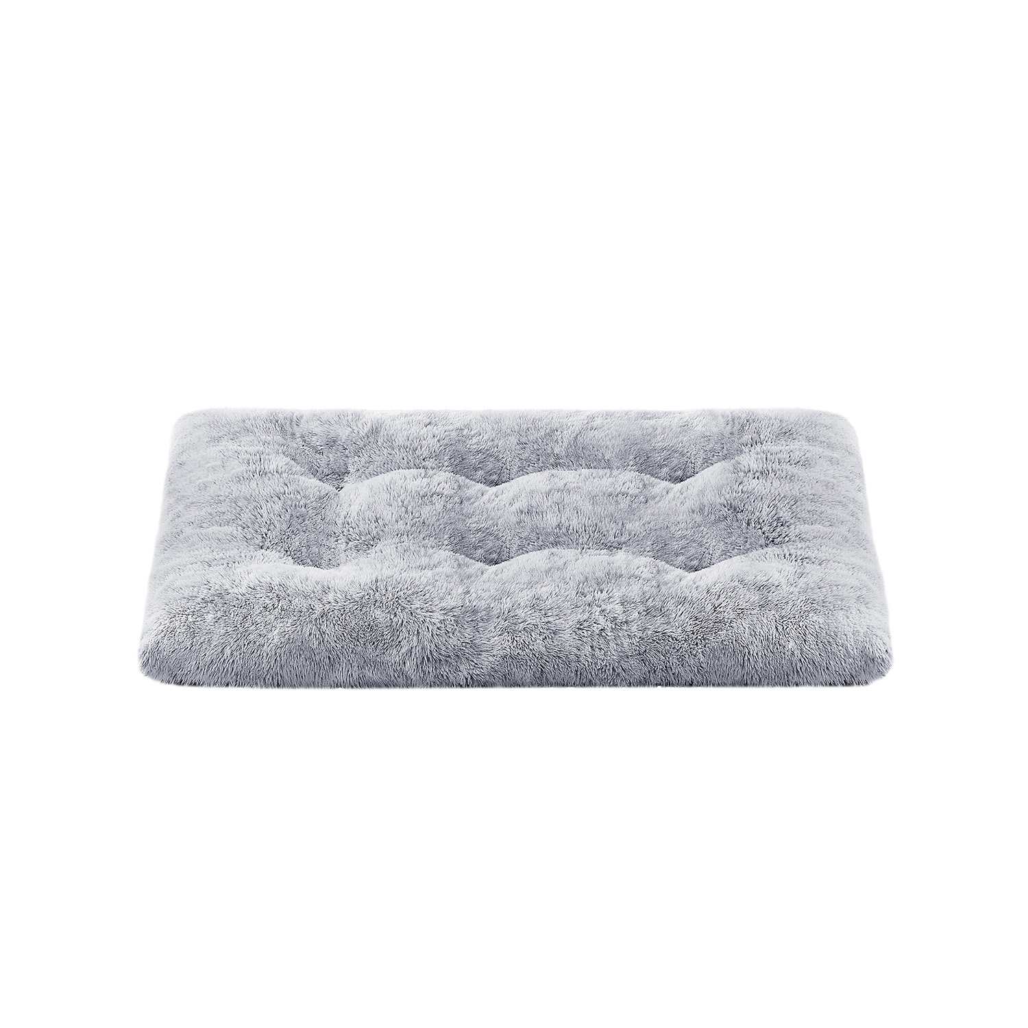 Dog Bed - MONRA Large Fluffy Dog Bed - Grey - Indigo Home