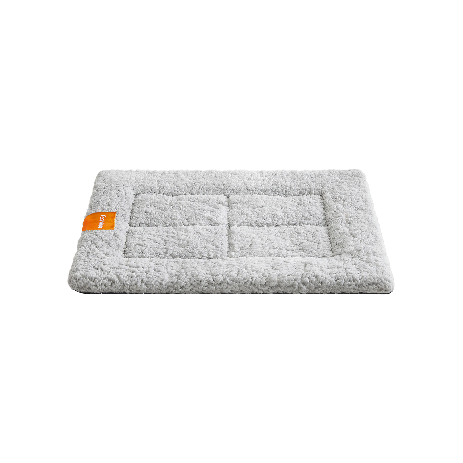 60 x 45 cm Warm Dog Cat Bed Dove Grey - Indigo Home