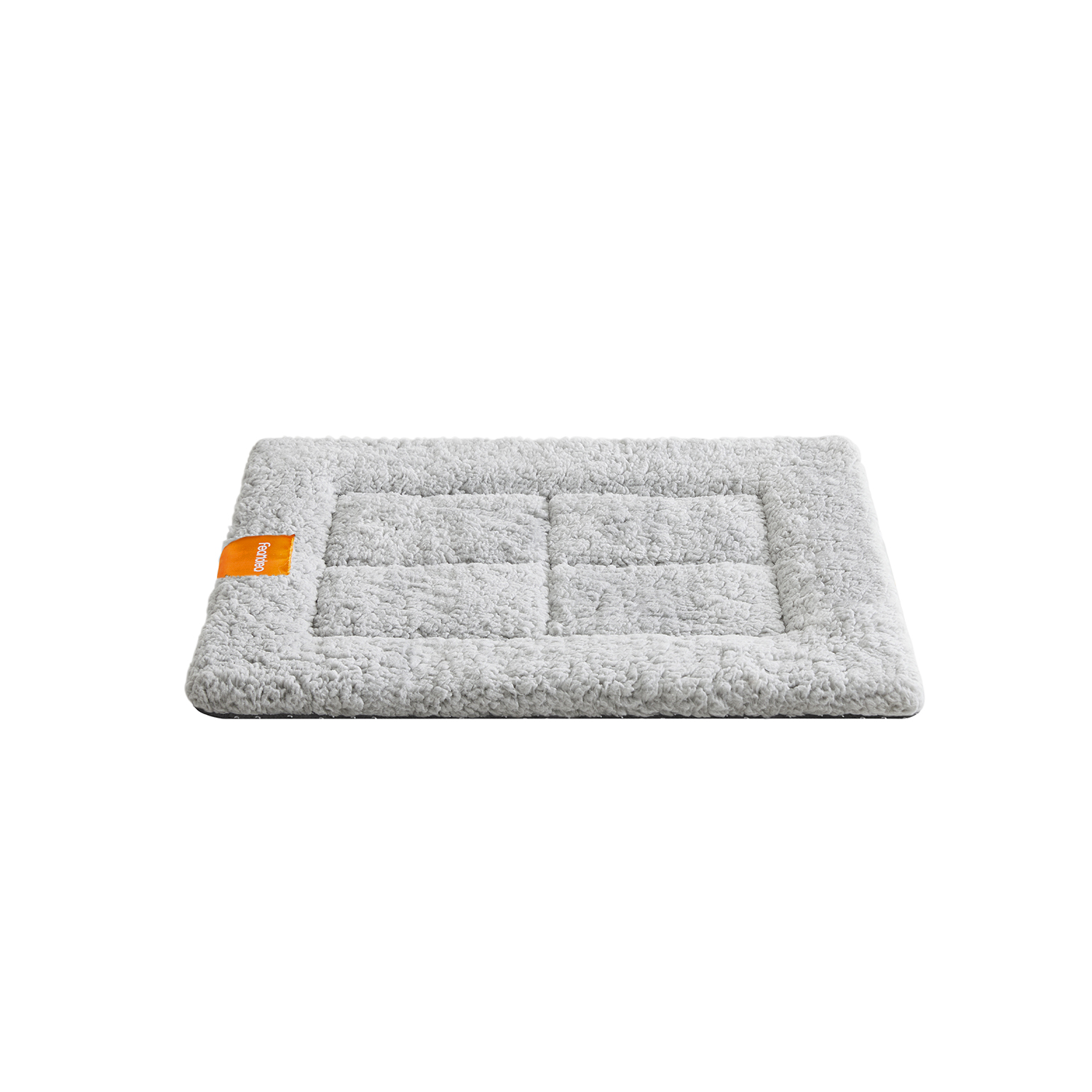 90 x 65 cm Warm Dog Cat Bed Dove Grey - Indigo Home