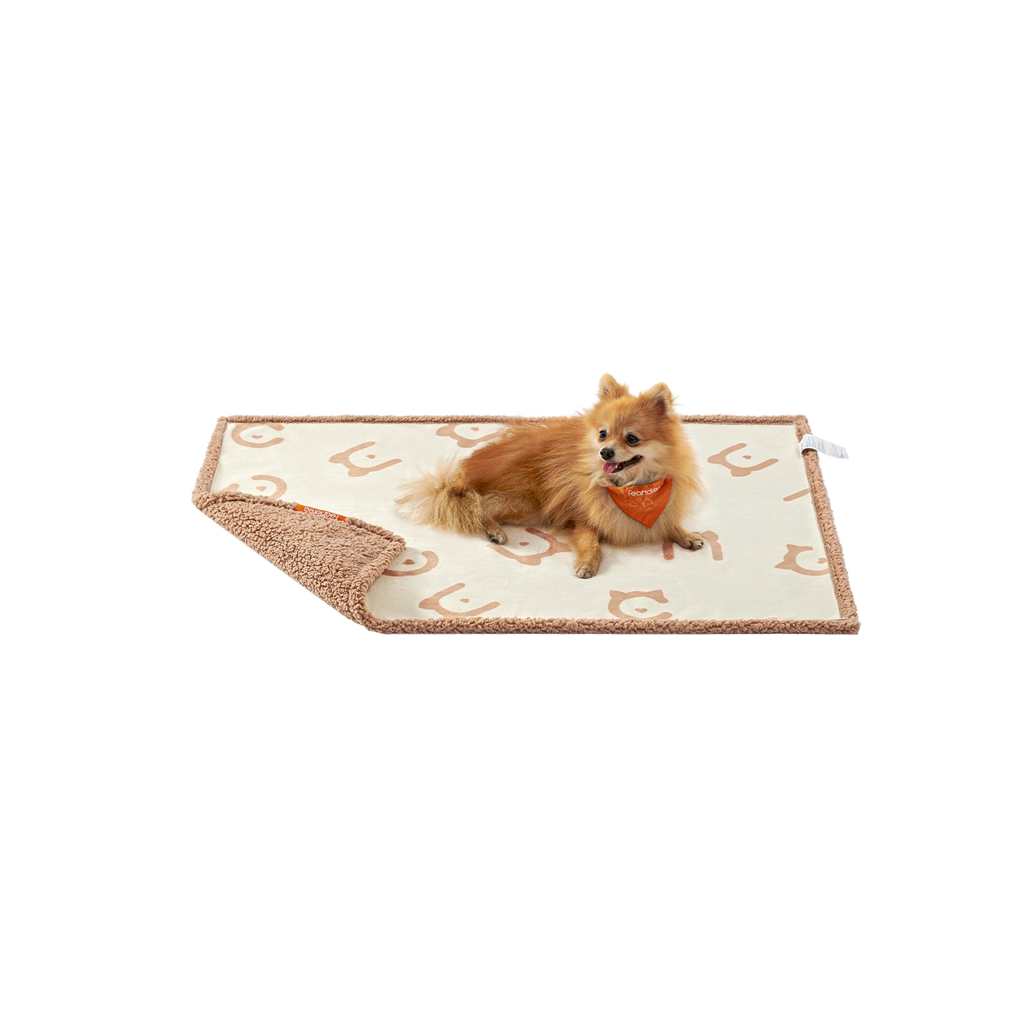 M Waterproof Sherpa Fleece Dog Blanket - Indigo Home