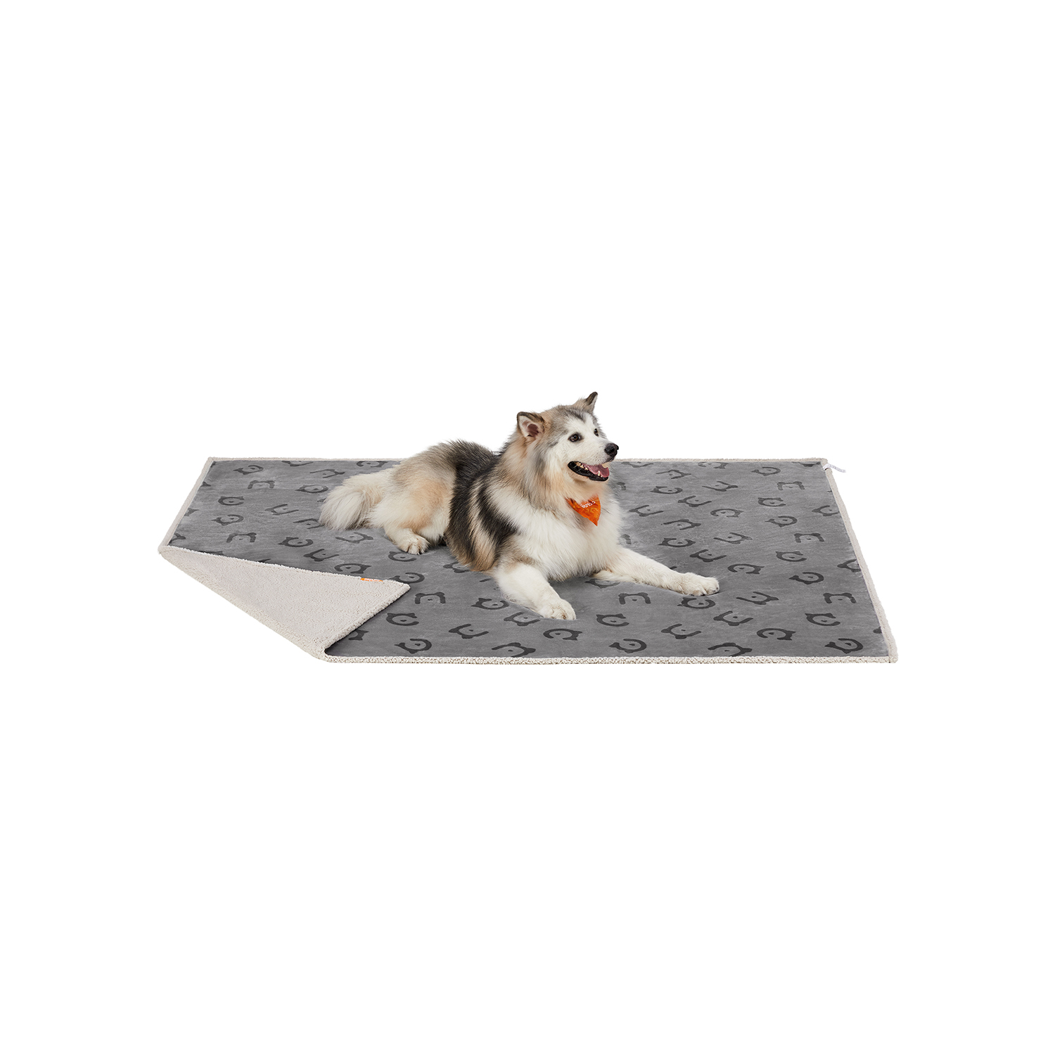 XXXL Waterproof Sherpa Fleece Dog Blanket - Indigo Home