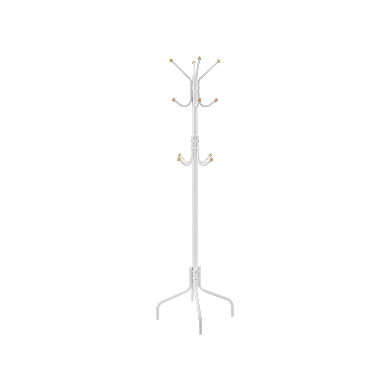 Coat Stand - Metal Coat Rack with 12 Hooks - Indigo Home