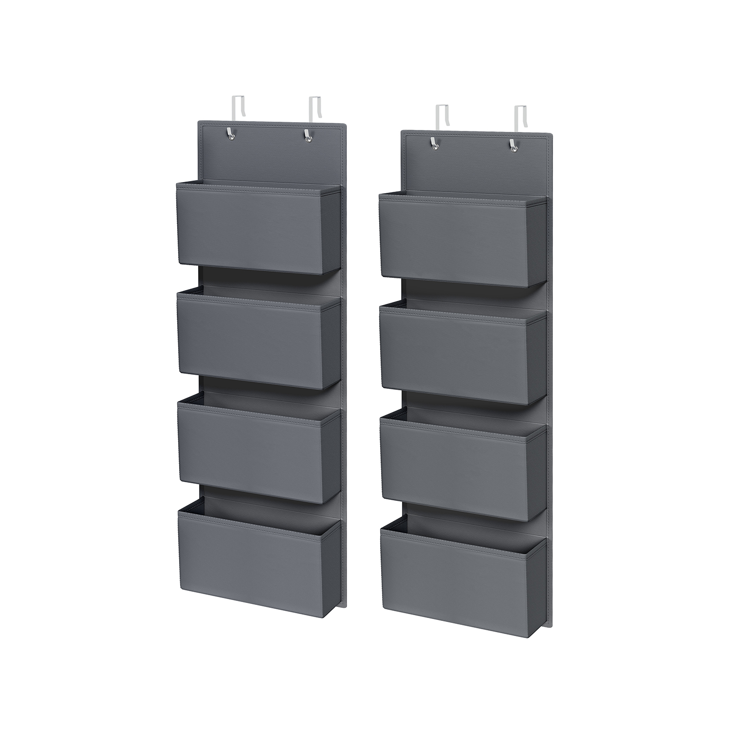 Storage Organiser - ORAVAS Over-Door Set of 2 Slate Grey - Indigo Home