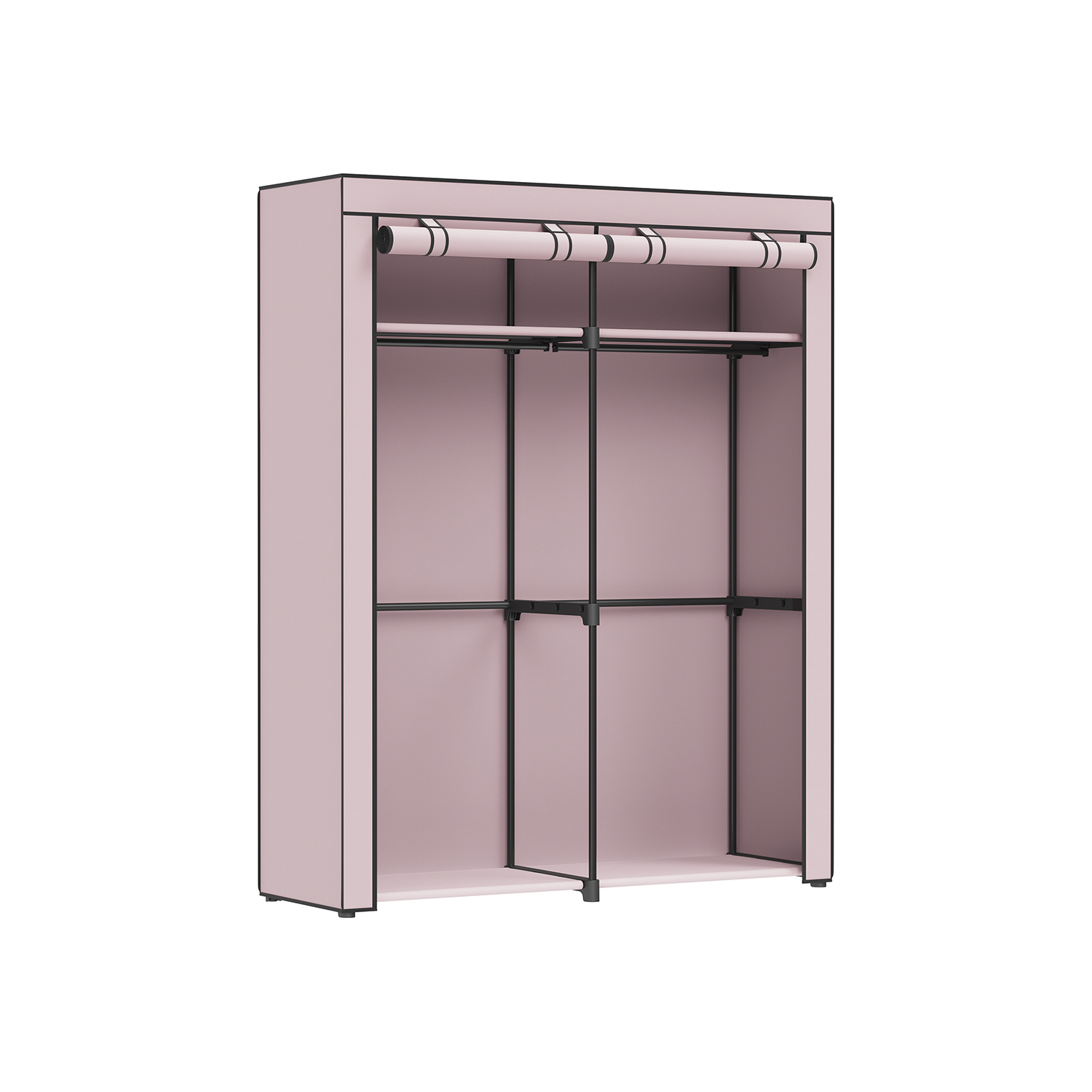 Collapsible Fabric Portable Wardrobe - Indigo Home