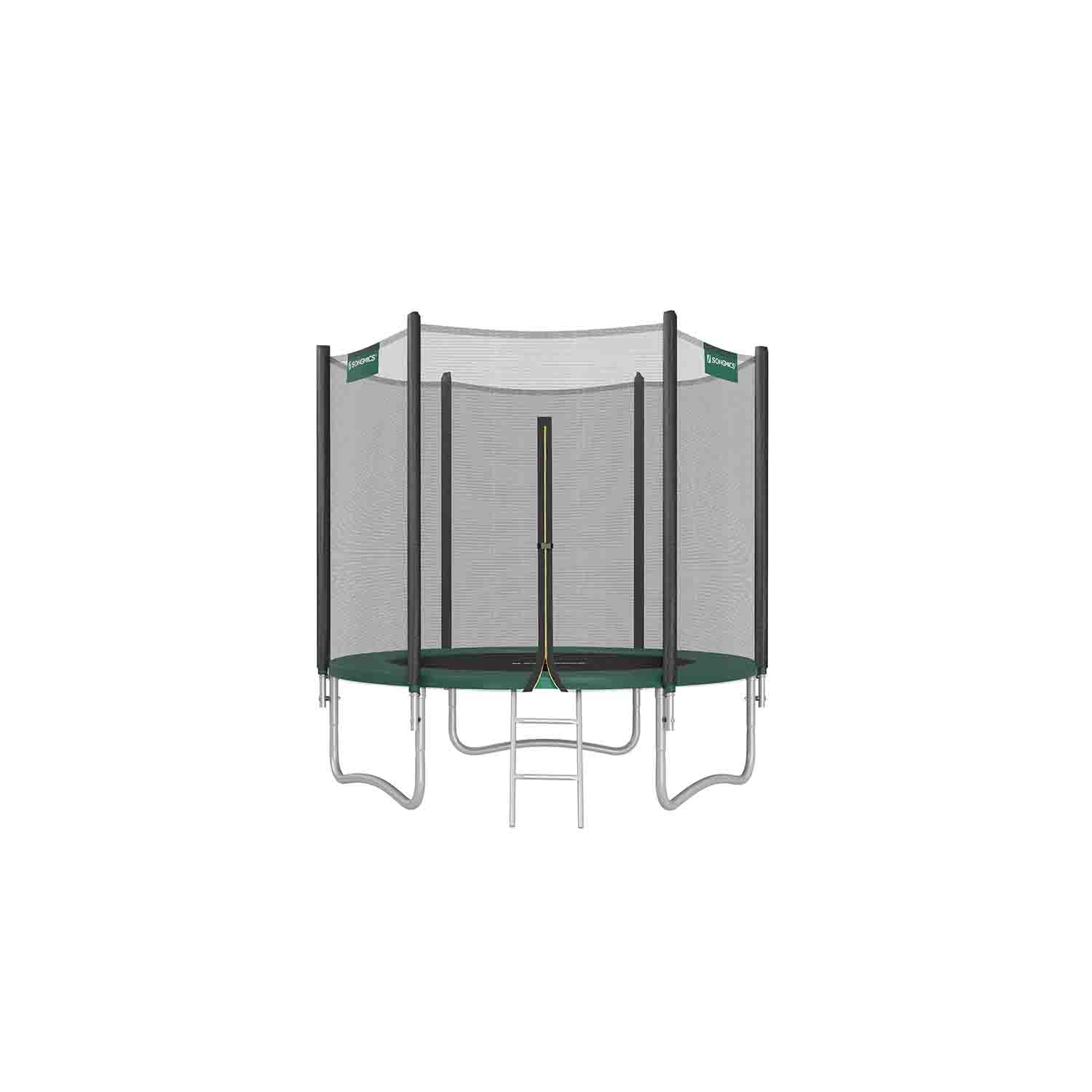 Trampoline - AVOVAS With Enclosure Net - Dark Green - Indigo Home