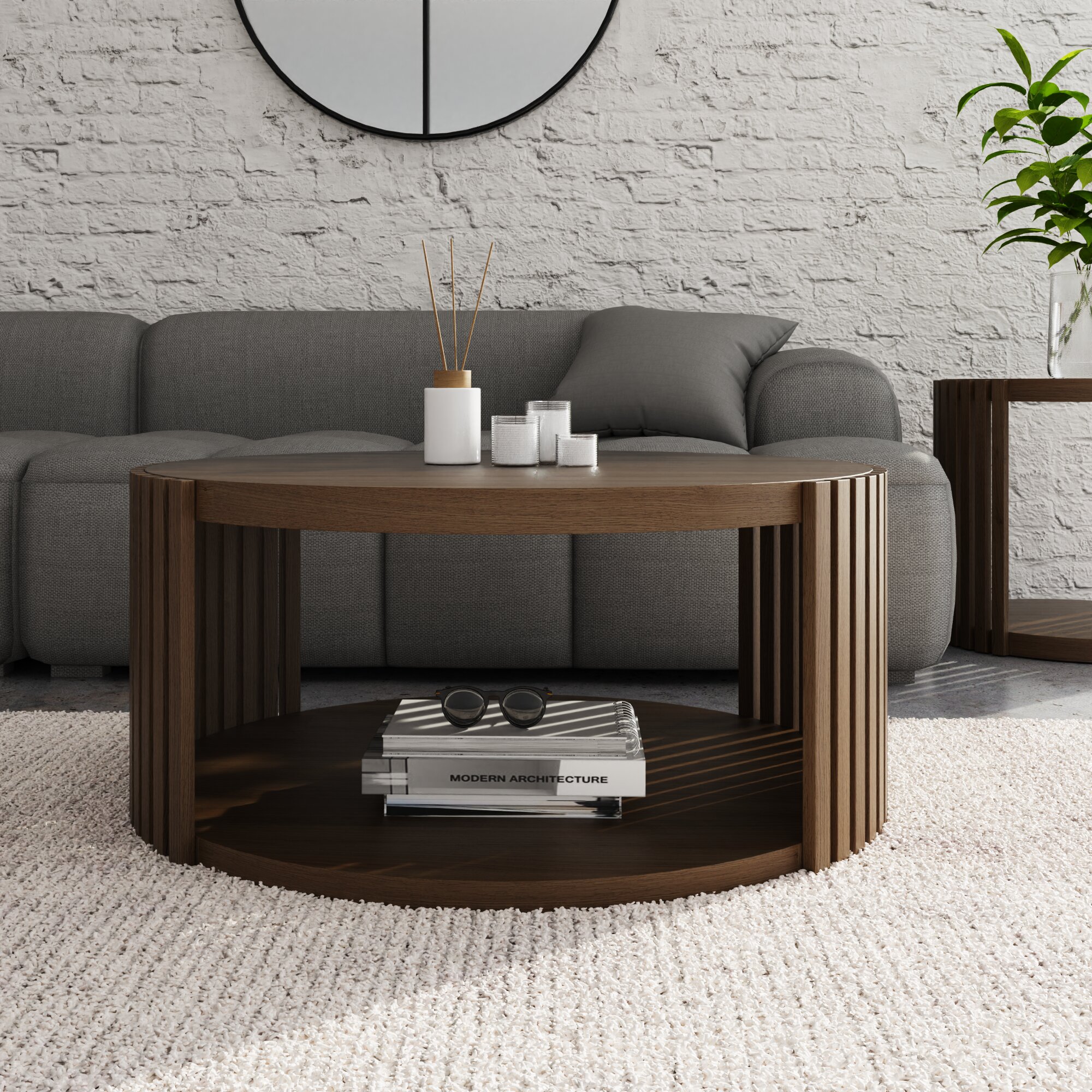 ZARA Coffee Table - Walnut - Campbell Craft