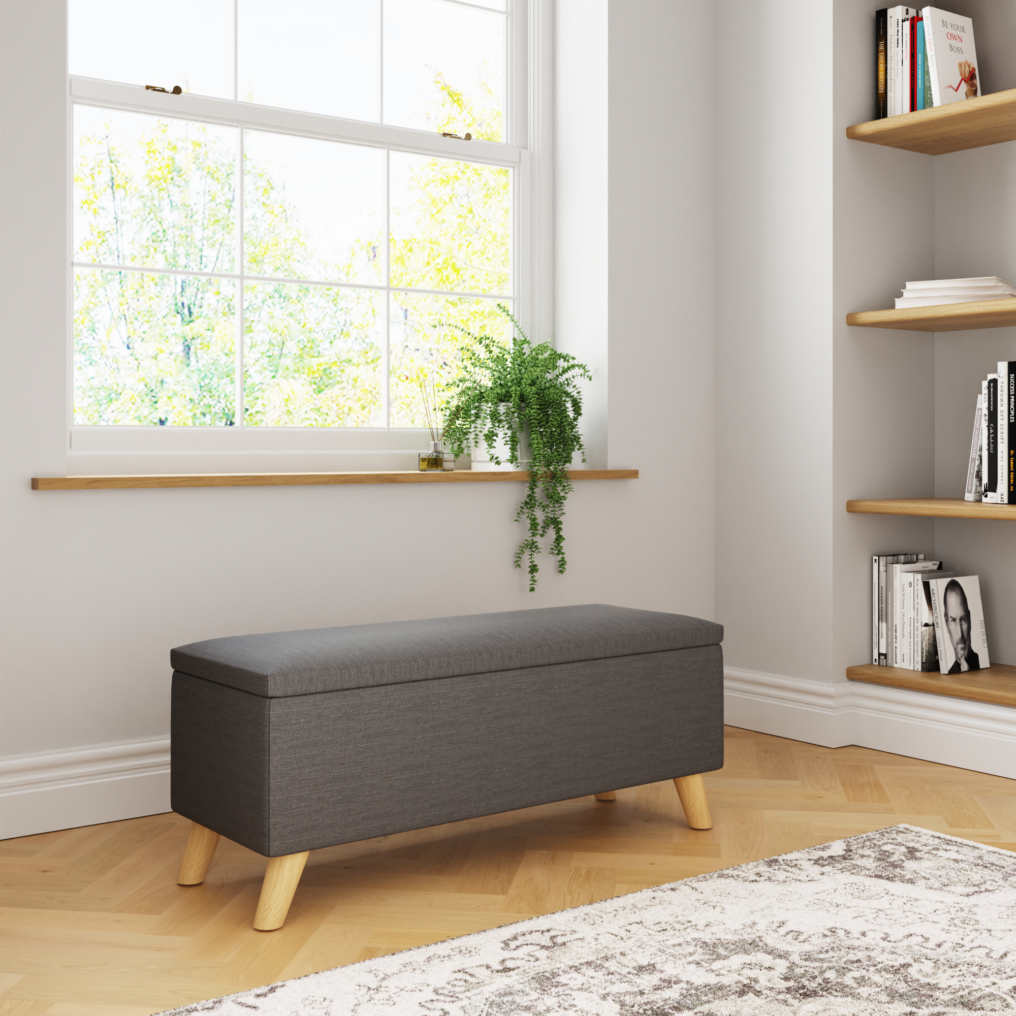 Secreto Ottoman Charcoal Grey - Campbell Craft