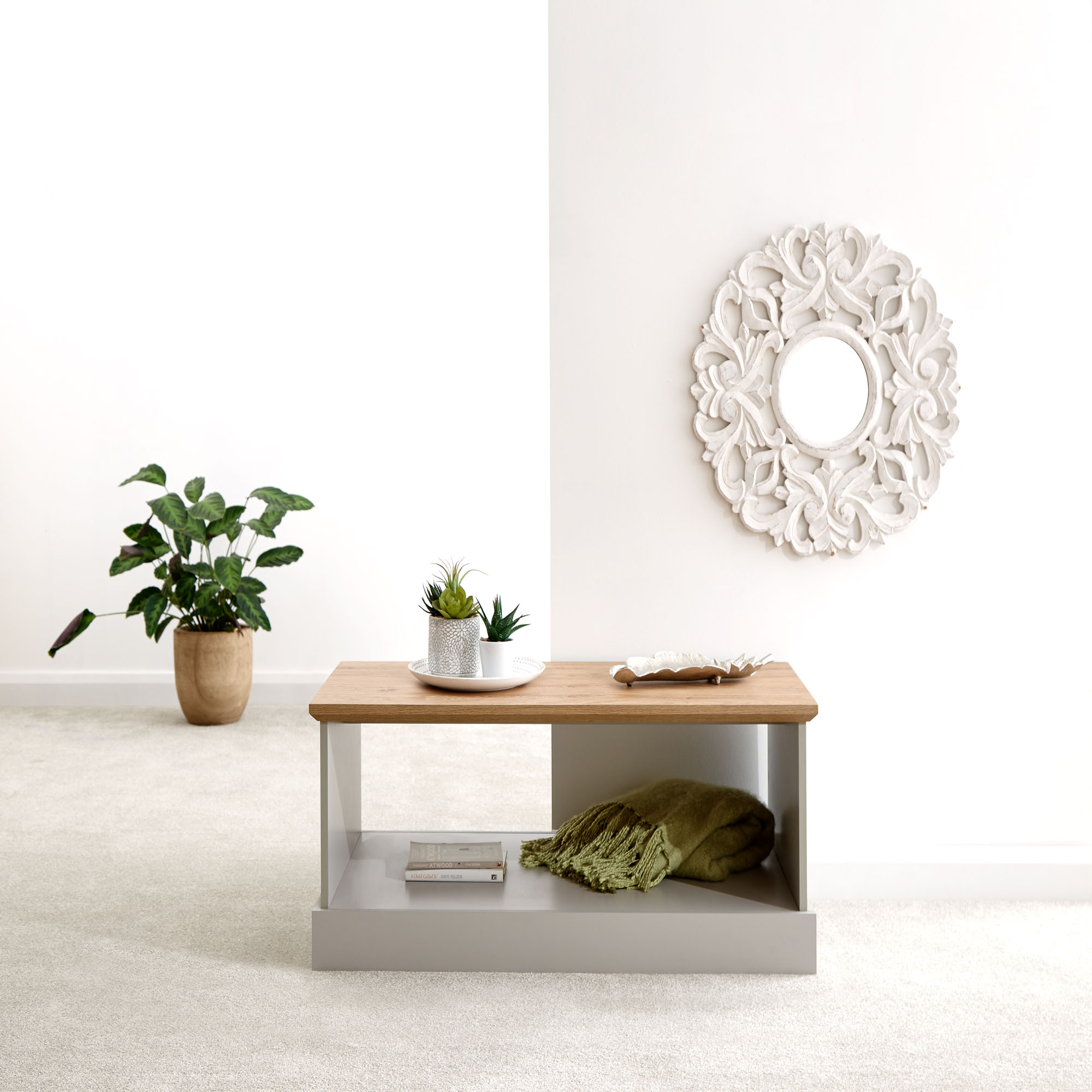 Kendal Coffee Table Grey - Campbell Craft