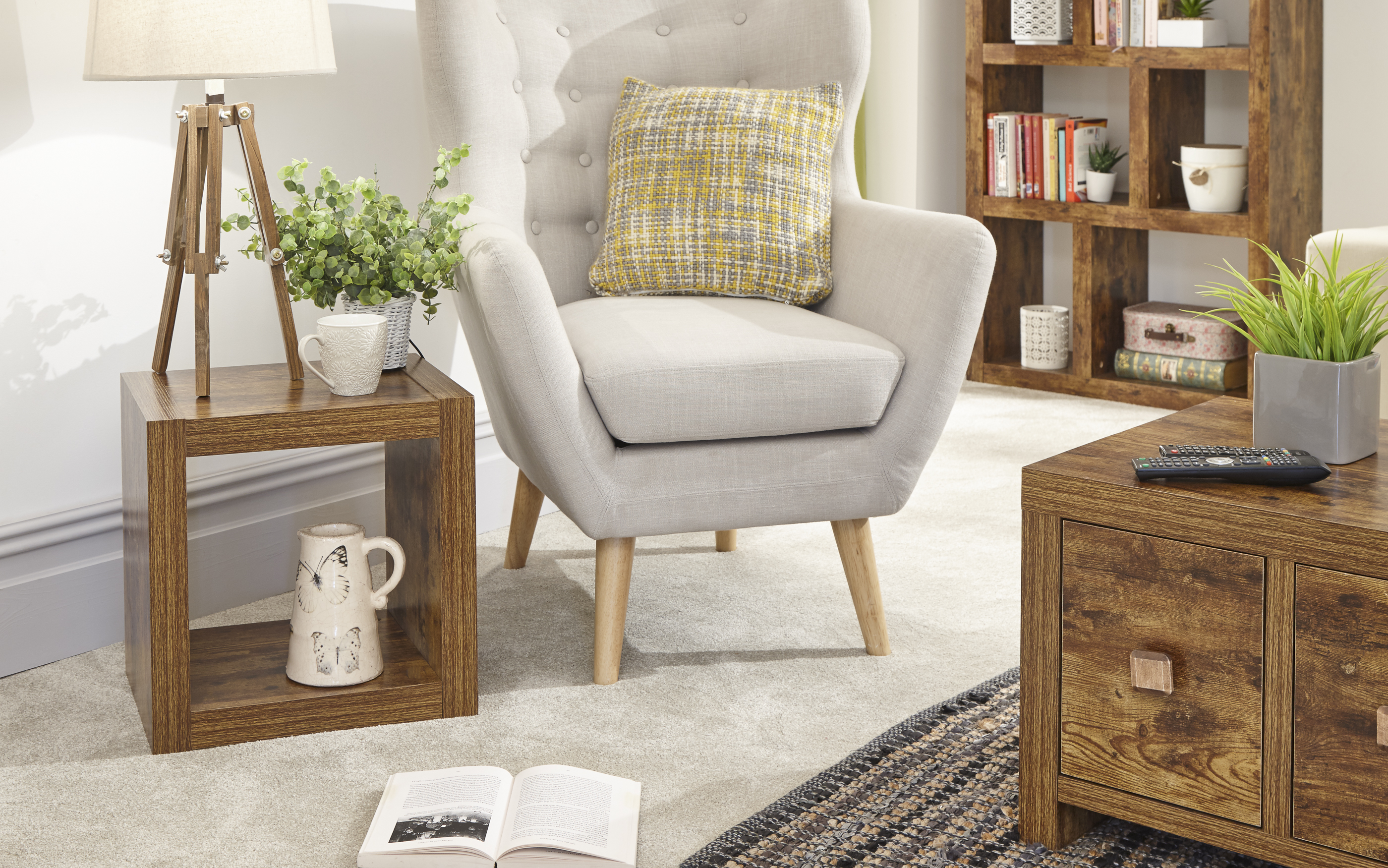 Jakarta Cube Table Cube Mango - Campbell Craft