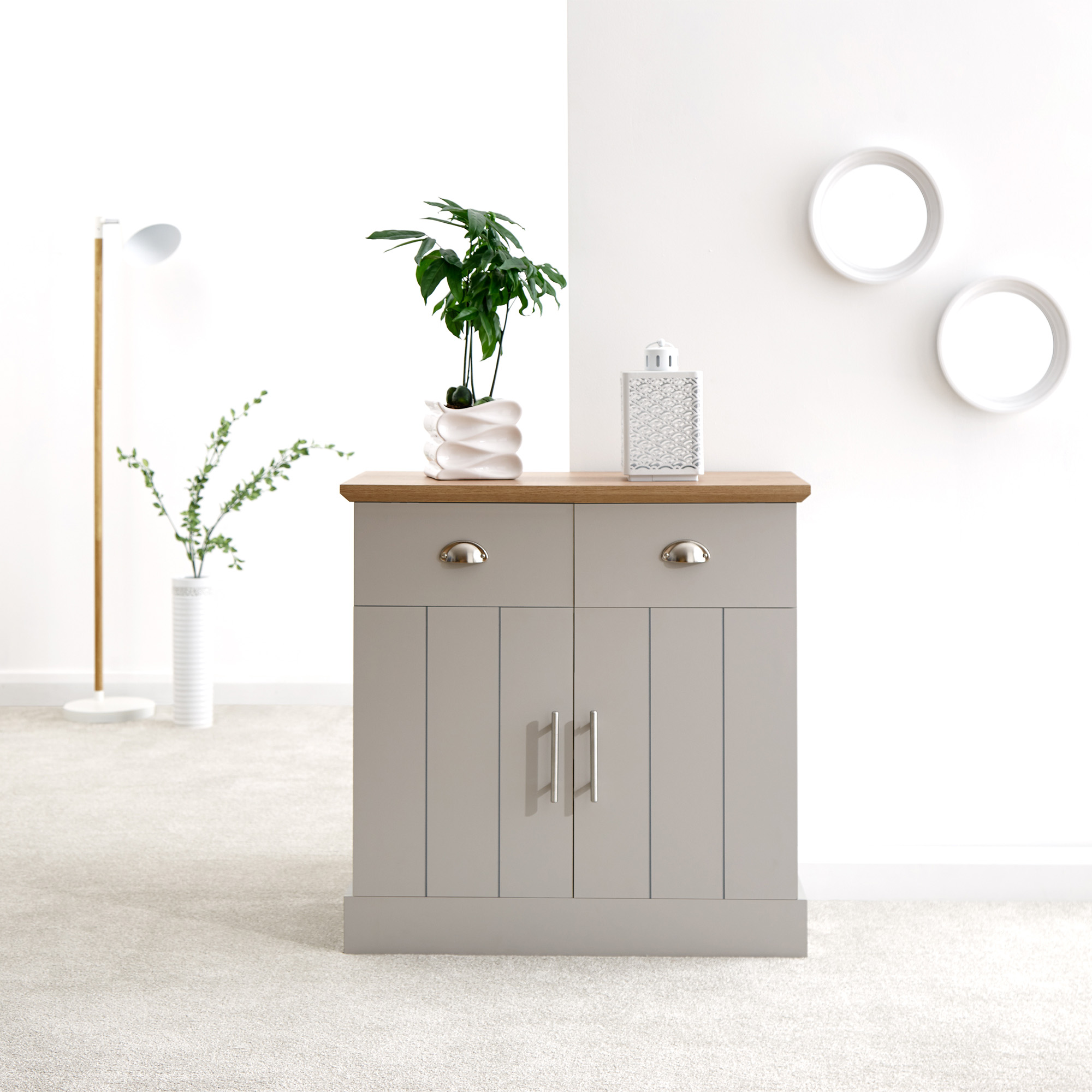 Kendal Compact Sideboard Grey - Campbell Craft