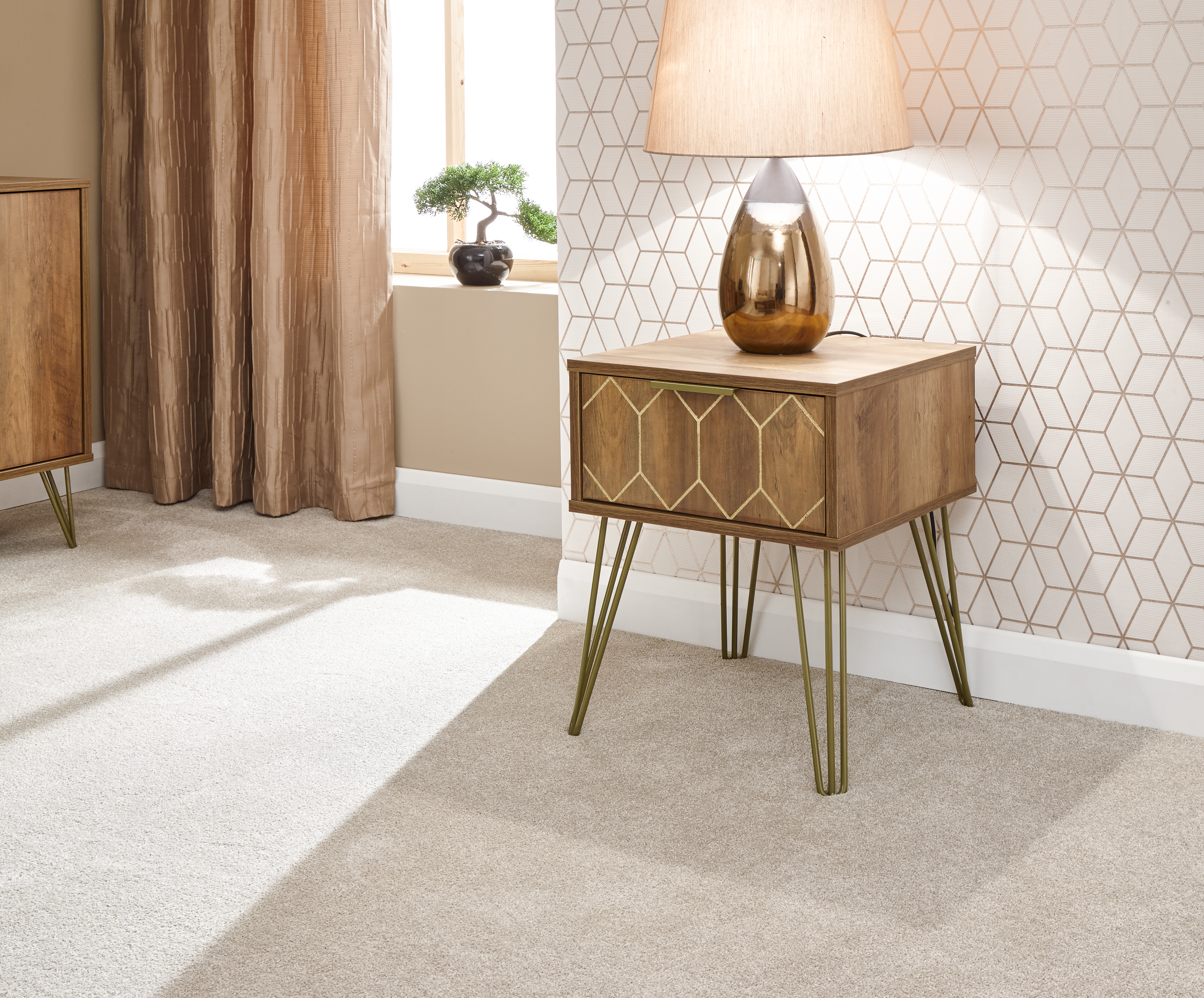 Orleans Lamp Table Mango - Campbell Craft