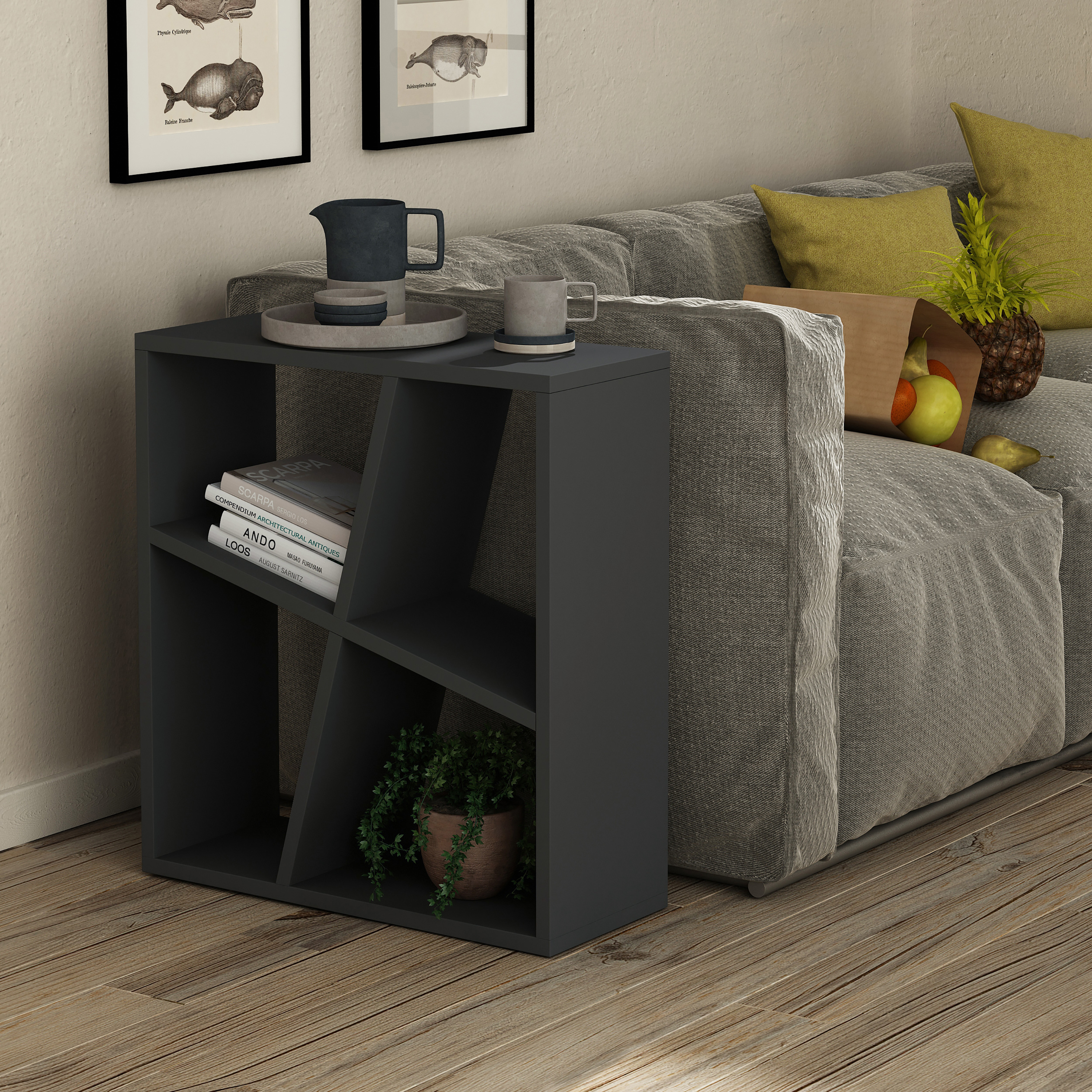 BENTLEY Side Table - Black - Campbell Craft