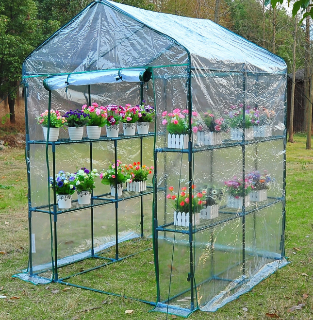 Steel Frame Greenhouse - The Garden Savant