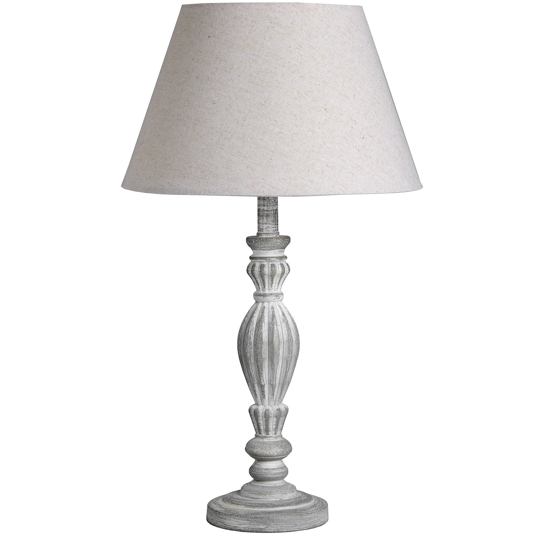 Aegina Wooden Table Lamp - Beige - Corinthia Corner