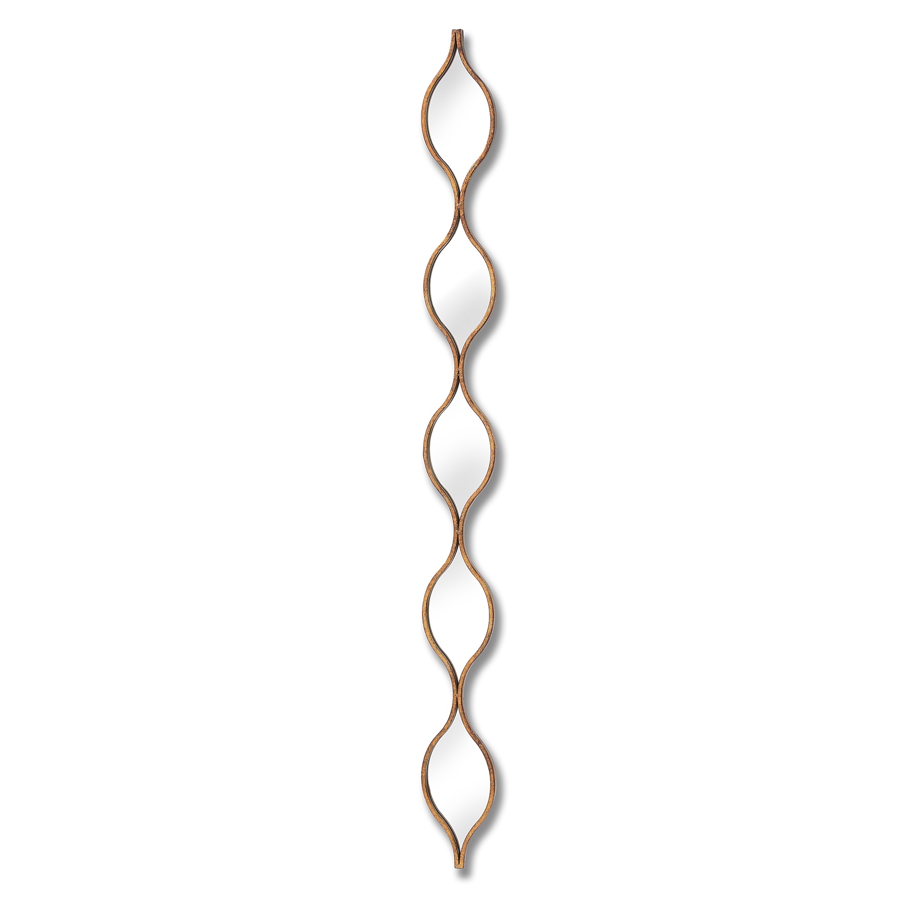 Decorative Hanging Mirror - Gold - Corinthia Corner