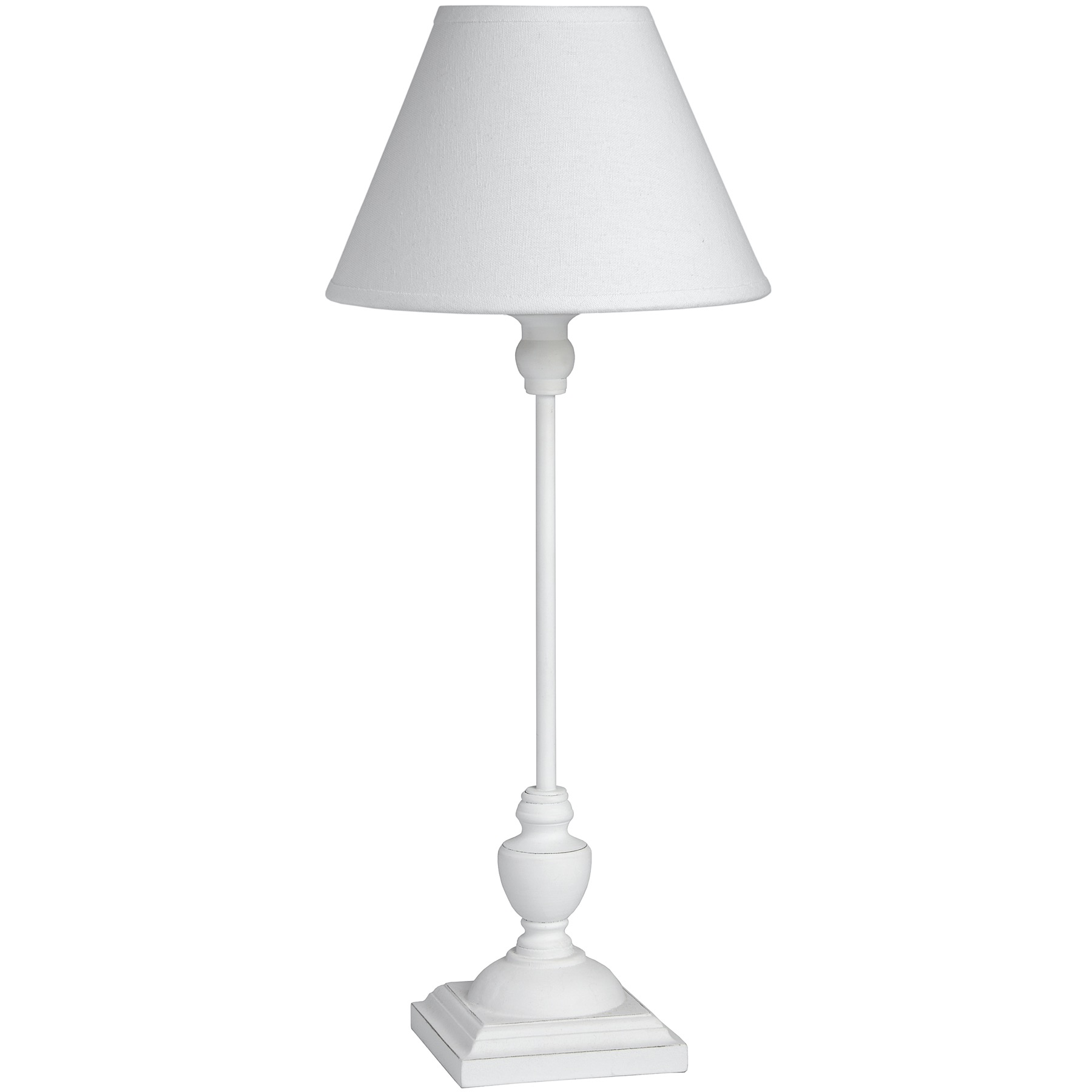 Symi Slim Table Lamp - White - Corinthia Corner