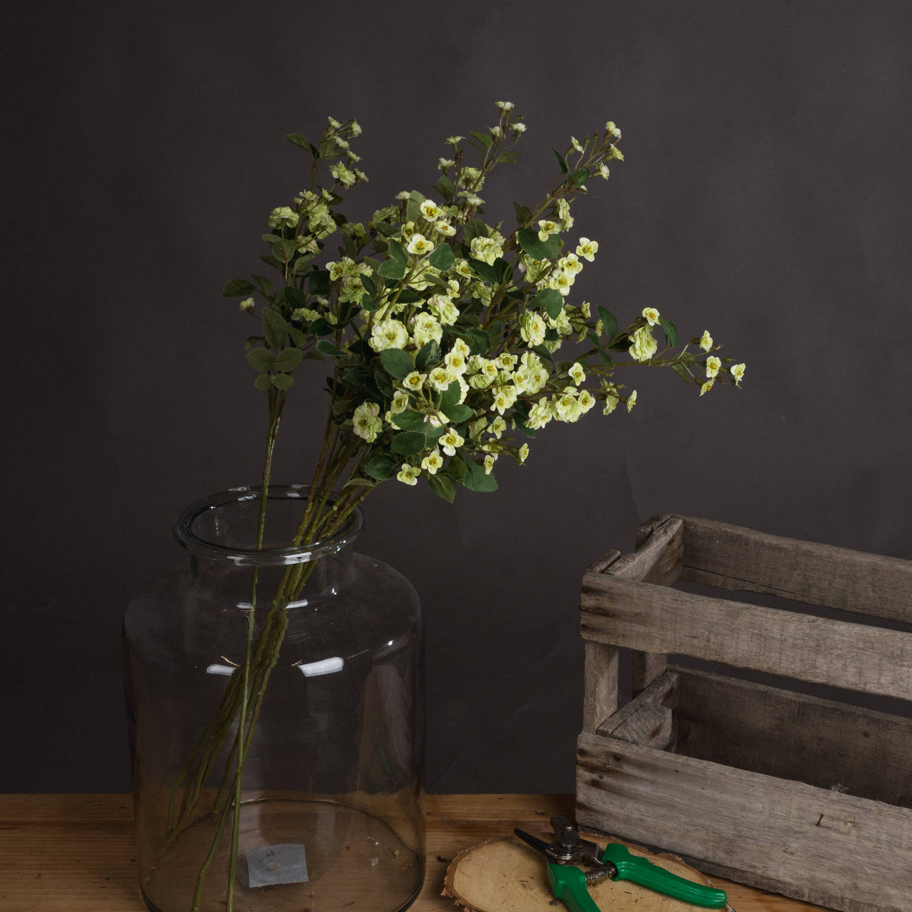 Wild Meadow Rose - Green - Corinthia Corner