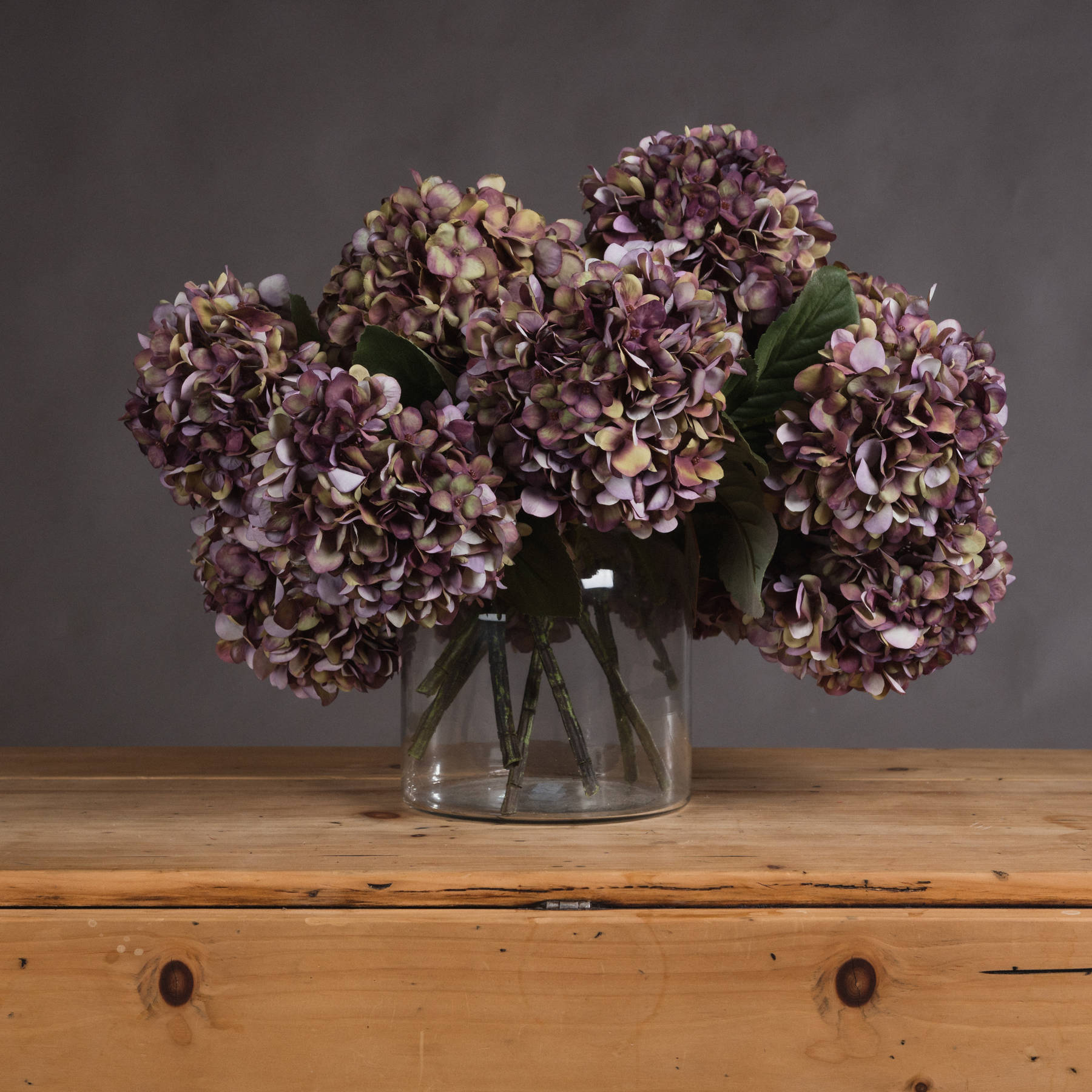 Autumn Hydrangea - Burgundy - Corinthia Corner